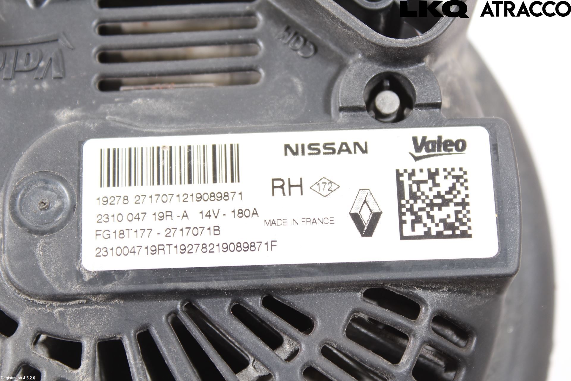 Dacia DOKKER 13- Generator