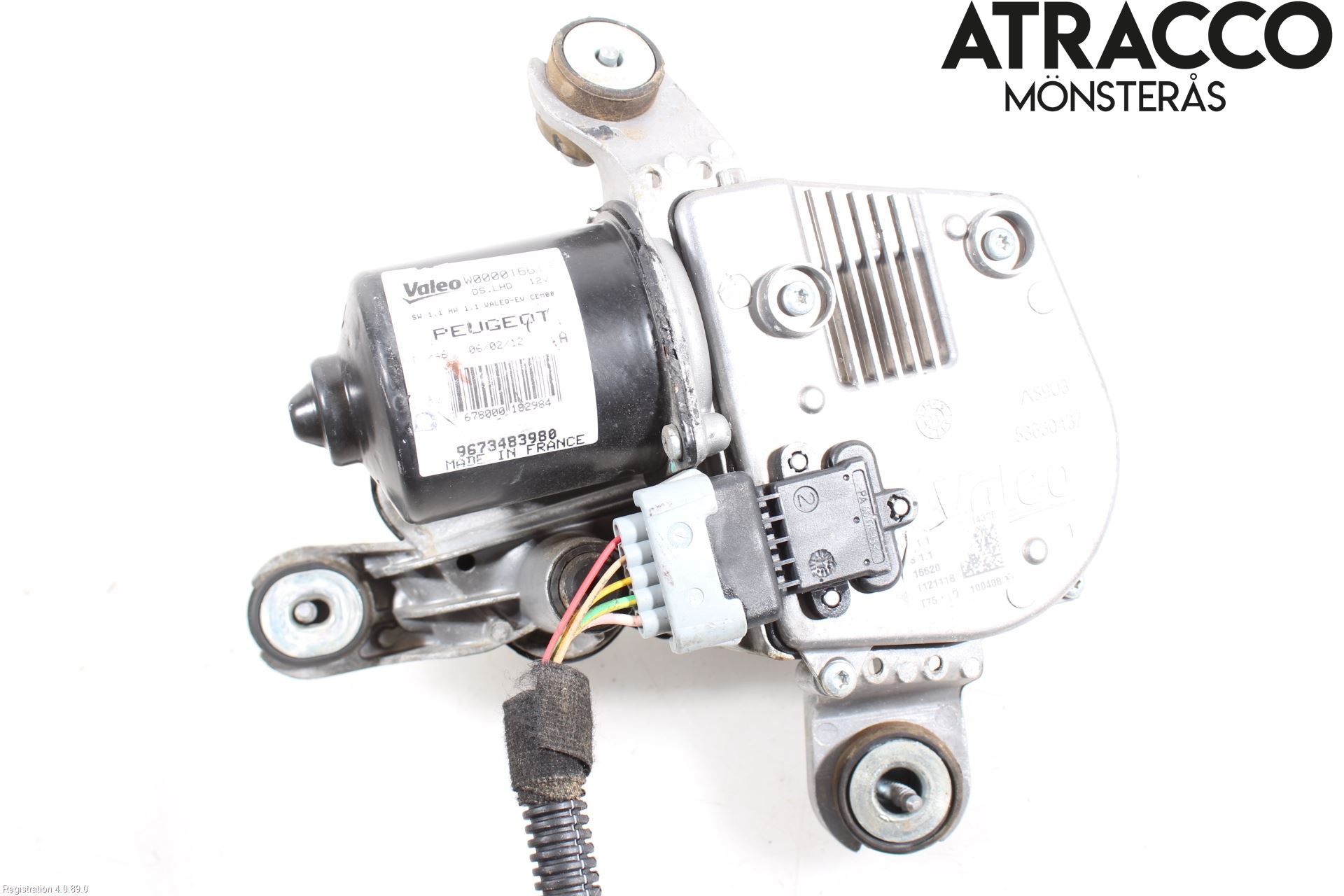 Peugeot RCZ Torkarmotor Vindruta