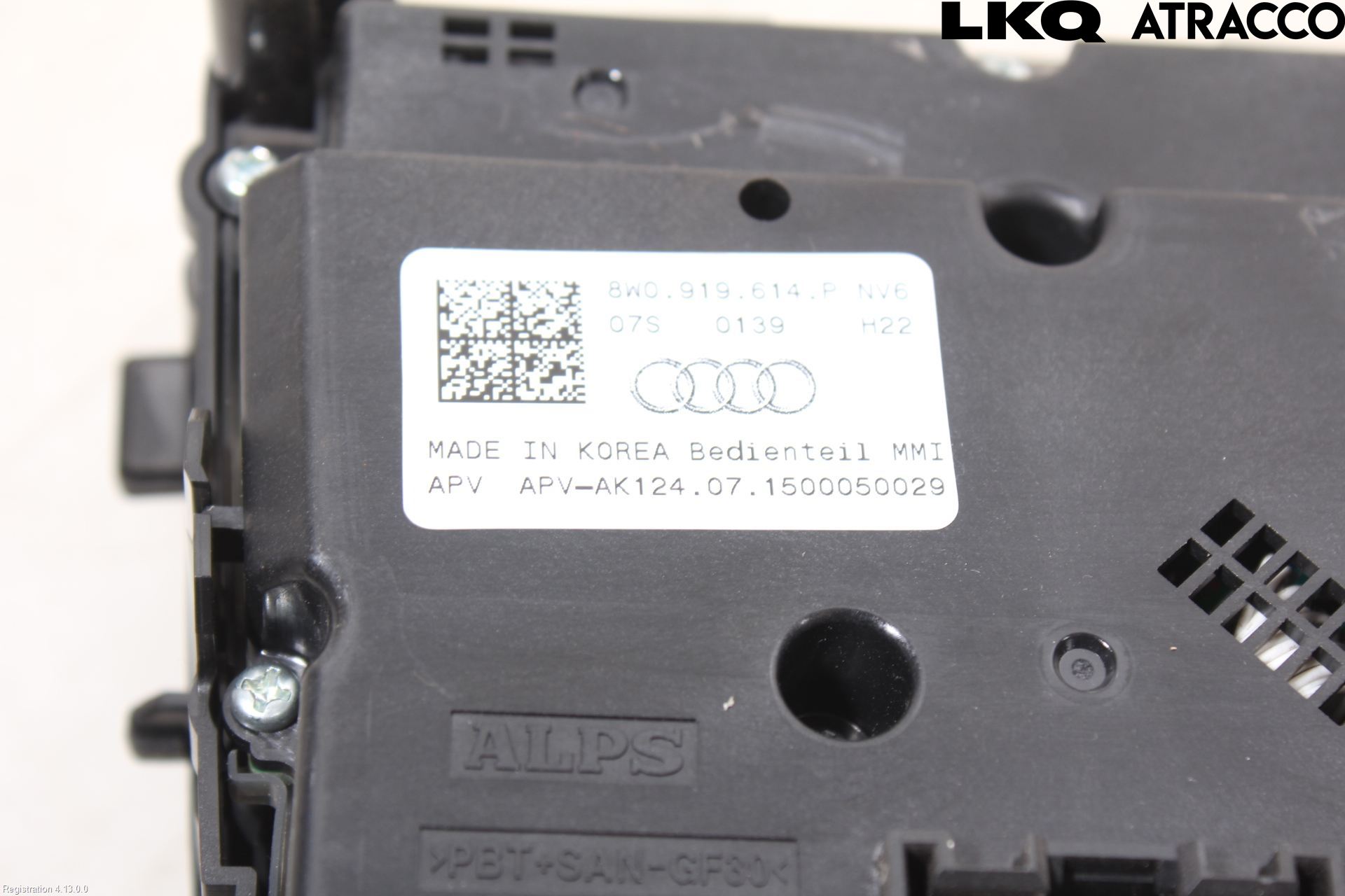 Audi A4/S4 B9 16-19 Strömställare Övrigt