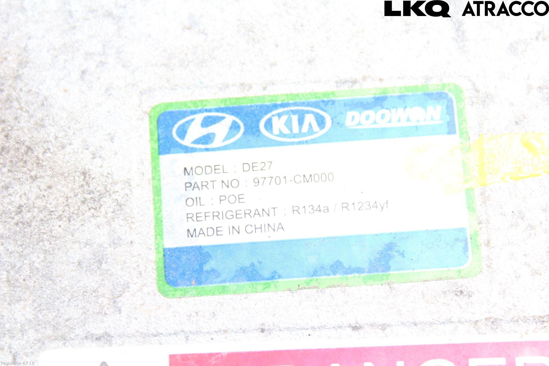 Hyundai KONA/ELECTRIC OS 18-23 Ac Kompressor