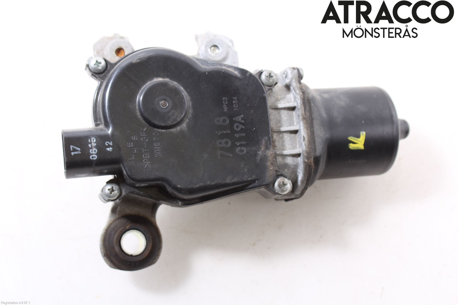 Nissan QASHQAI 17-21 Torkarmotor Vindruta