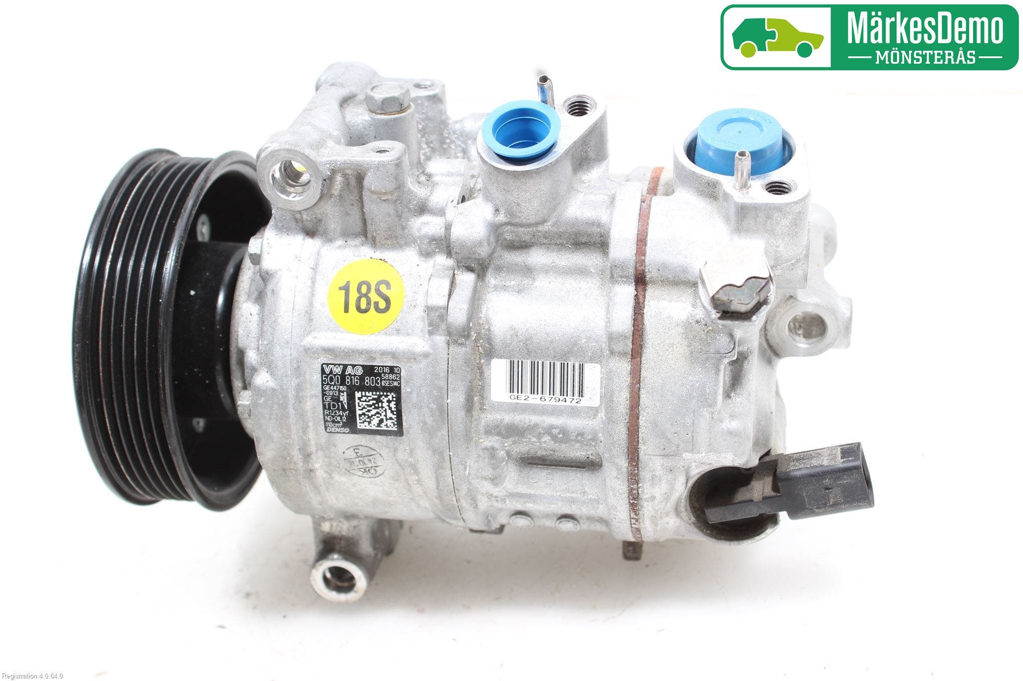 Volkswagen VW GOLF / E-GOLF VII 13-20 Ac Kompressor