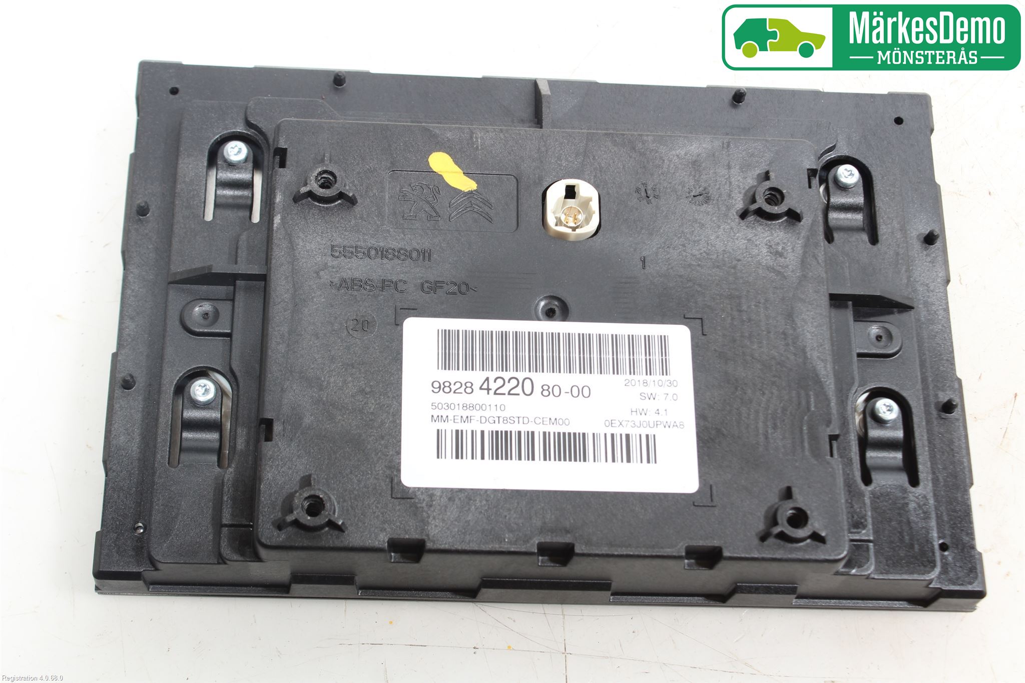 Citroen BERLINGO 08-18 Multifunktionsdisplay