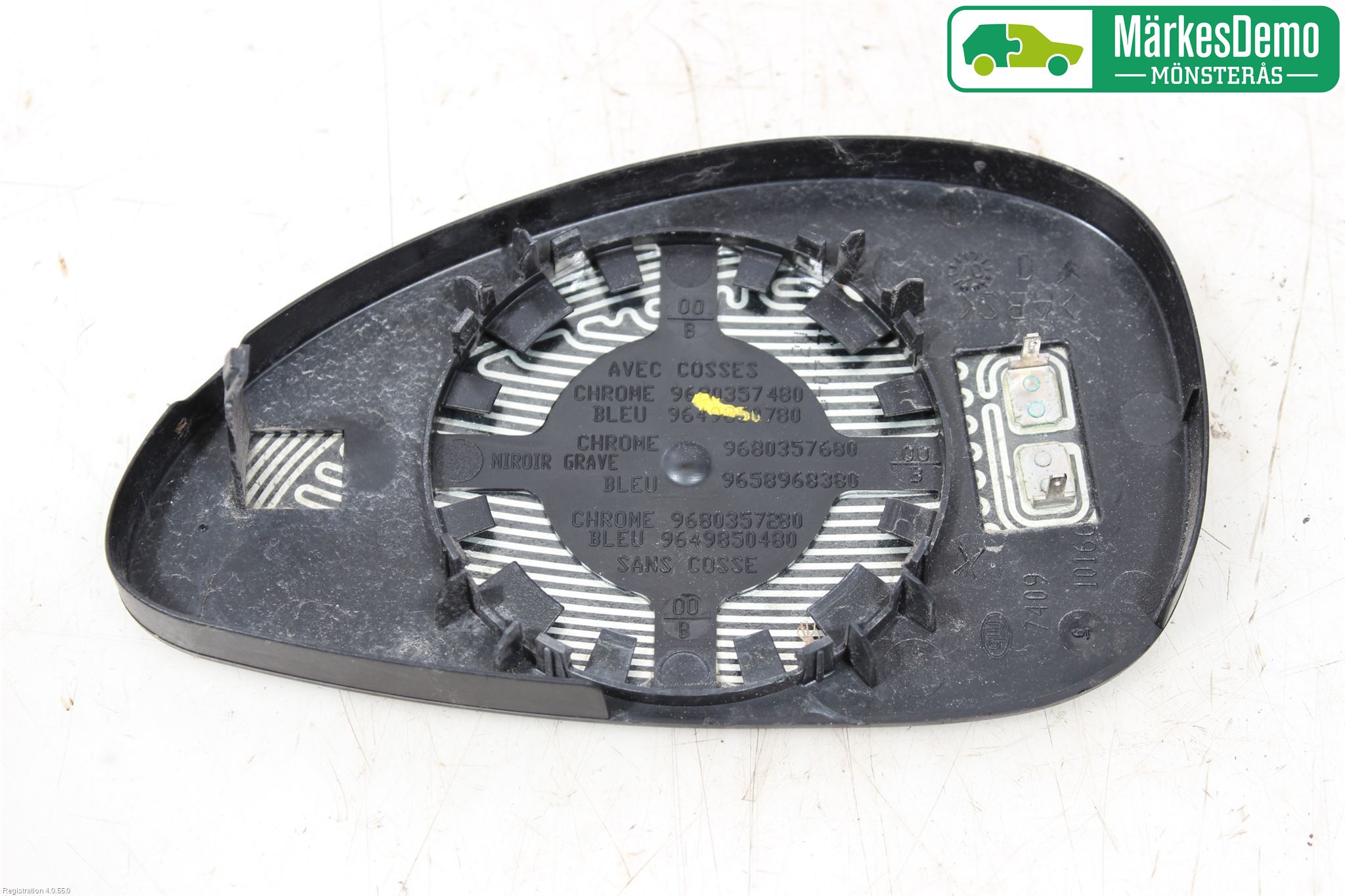 Citroen C4 I   05-10 Spegelglas Hö