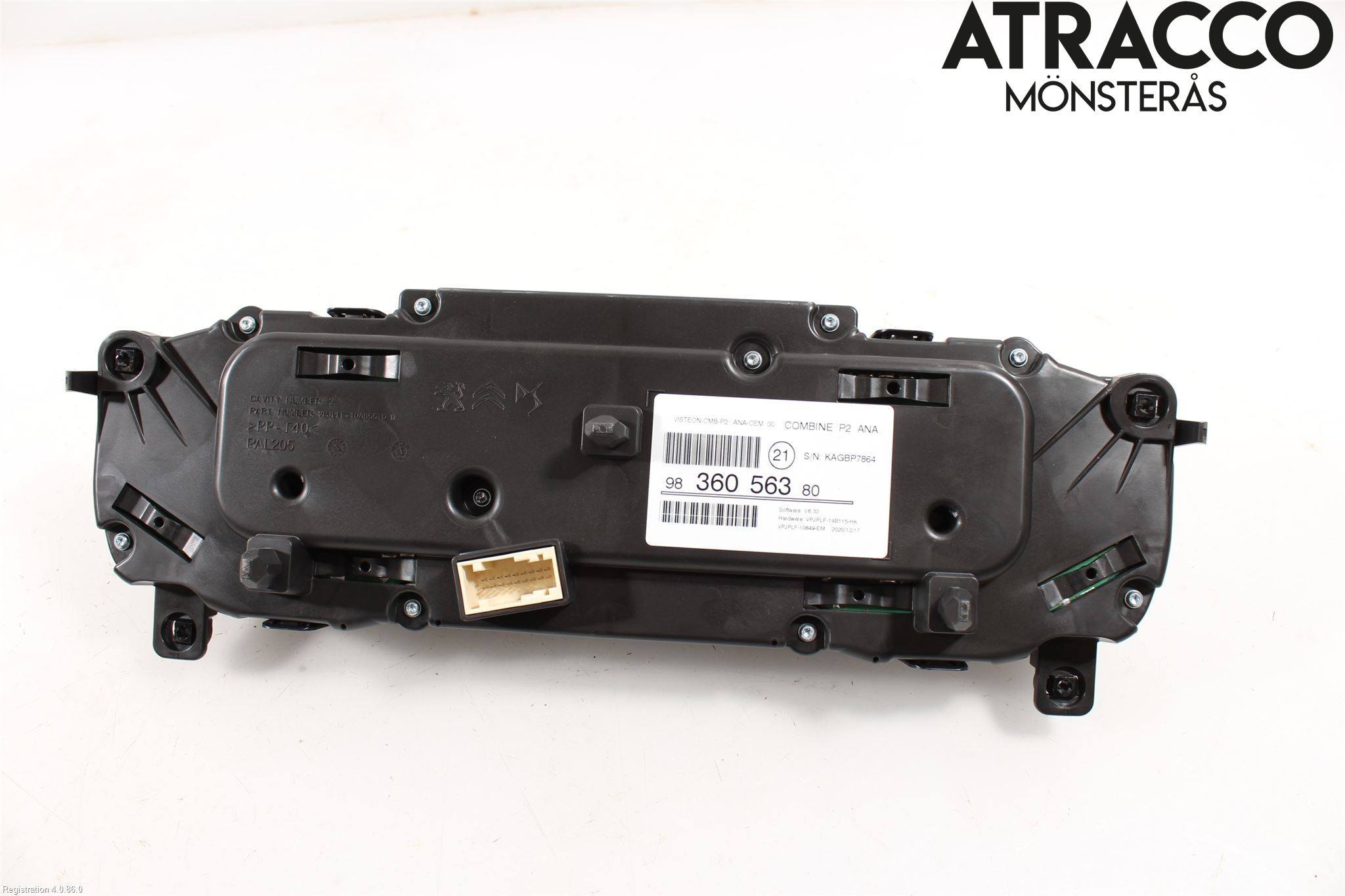 Peugeot 2008/E-2008 20- Instrument Komb