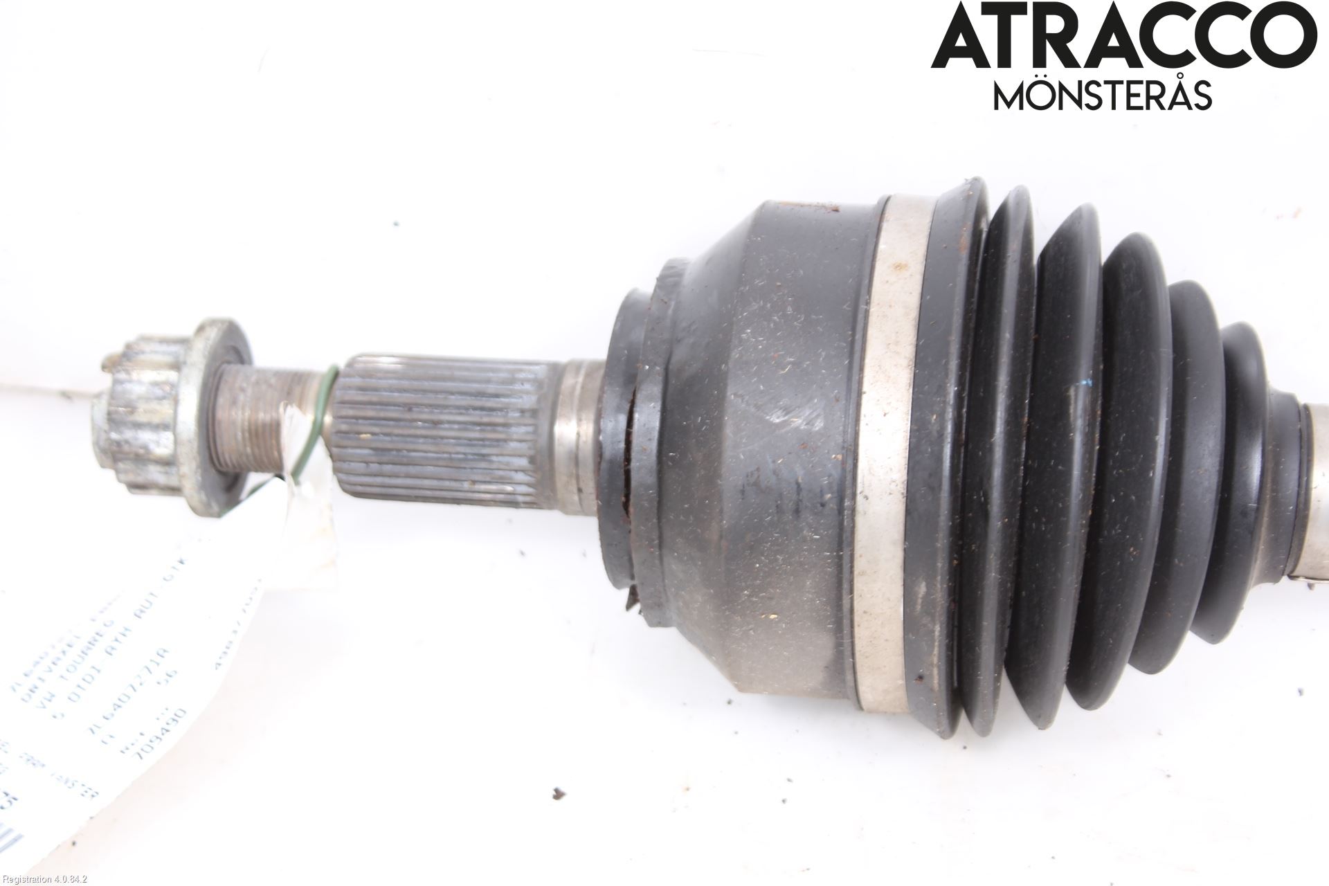 Volkswagen VW TOUAREG 7L 03-10 Drivaxel Fram Vänster