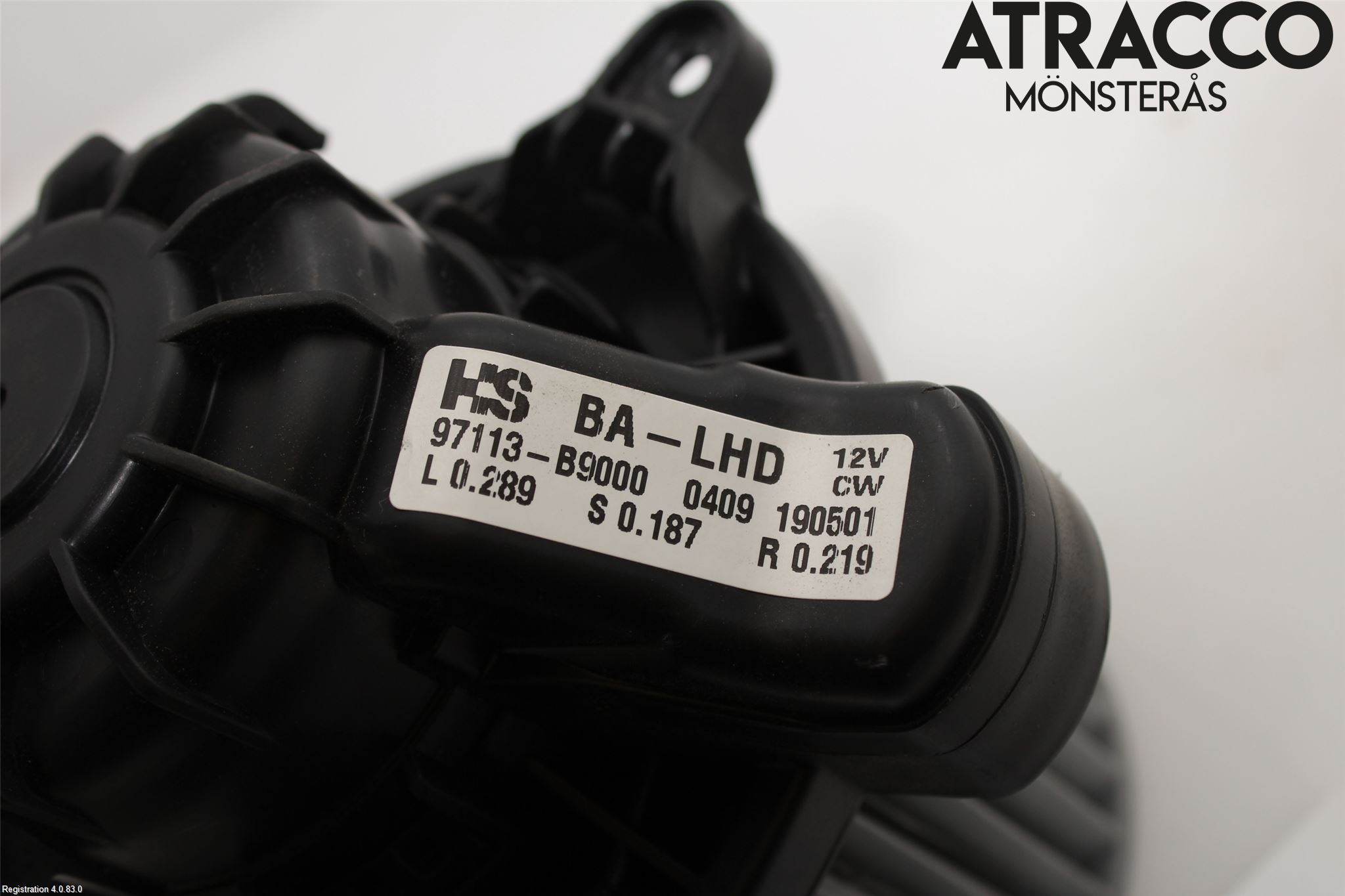 Hyundai i10 BA 17-20 Värmefläkt