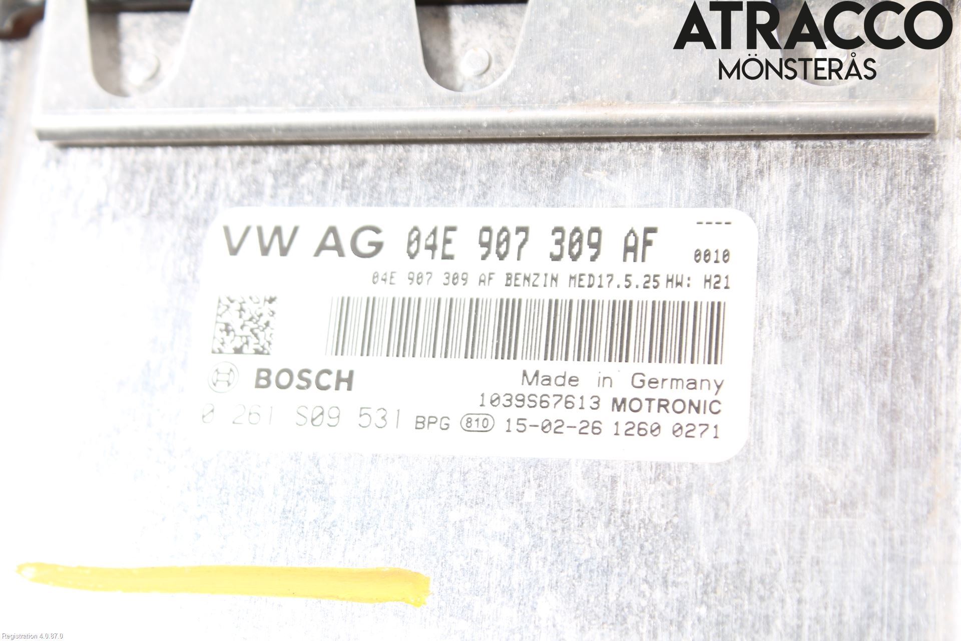 Skoda FABIA 07-14 Styrenhet Insprut Bensin