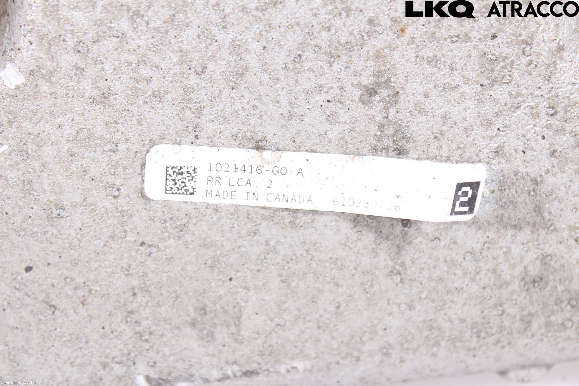 Tesla MODEL S 13- Bärarm Bak Höger