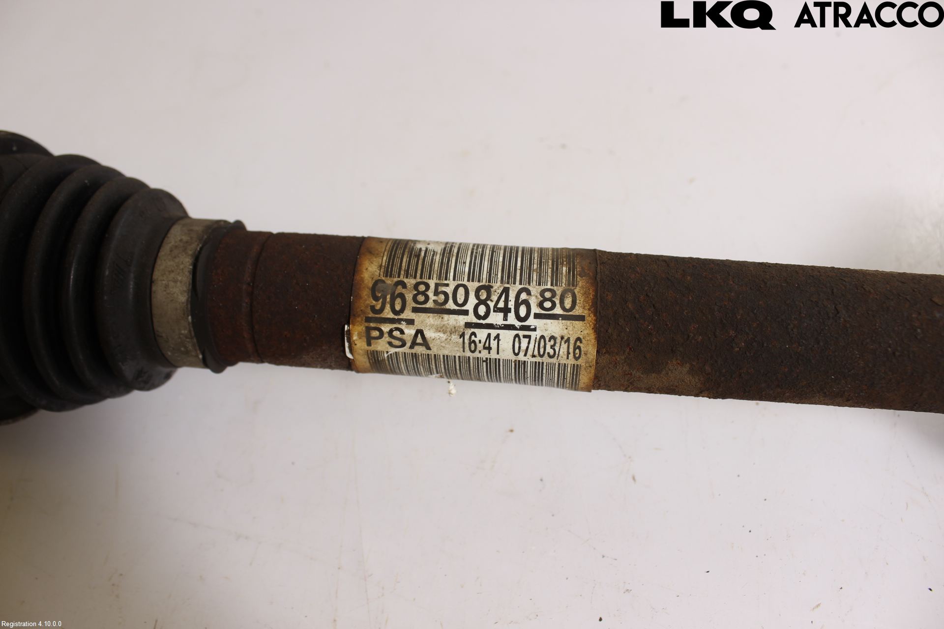 Peugeot 3008 09-16 Drivaxel Fram Höger