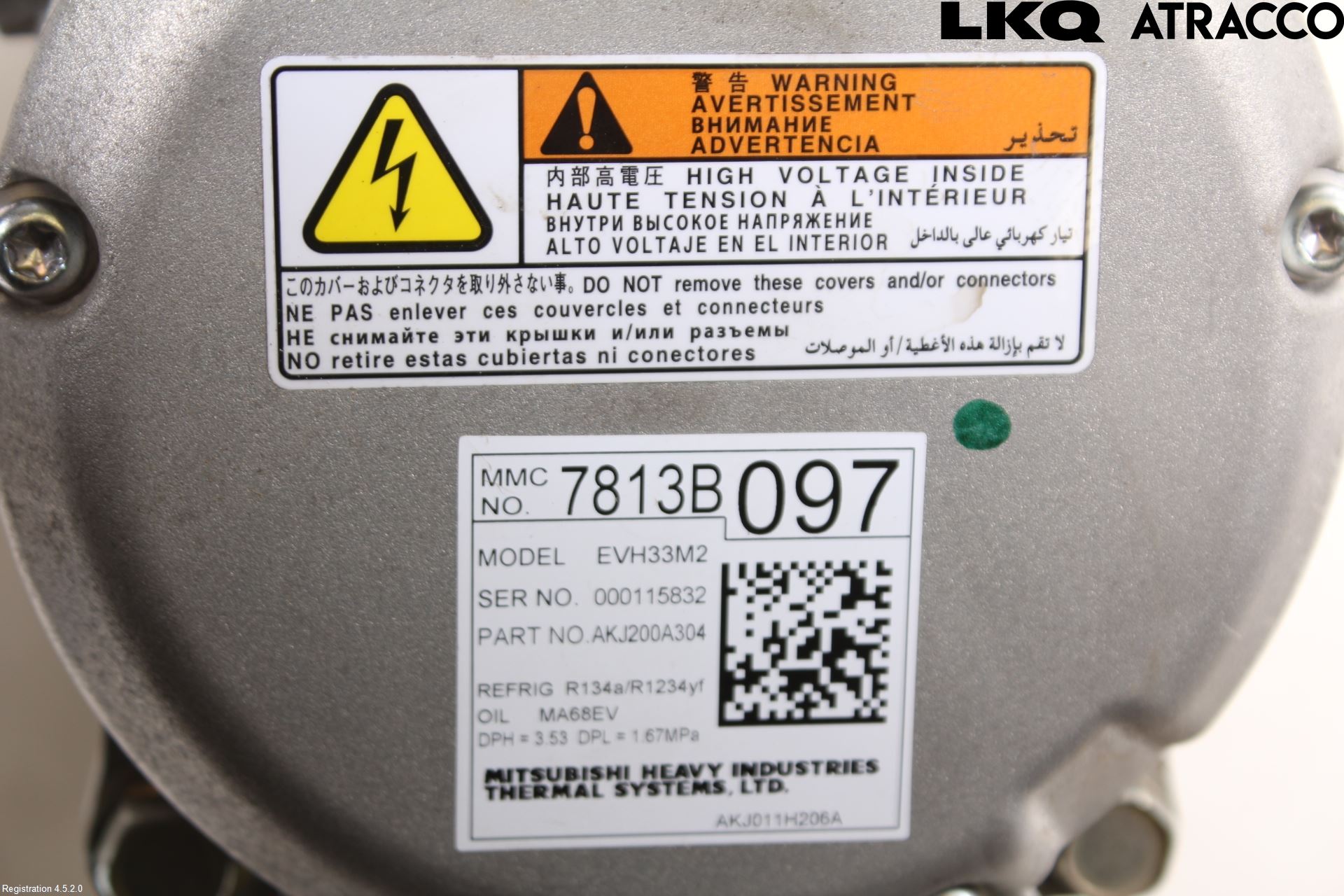 Mitsubishi ECLIPS CROSS Ac Kompressor