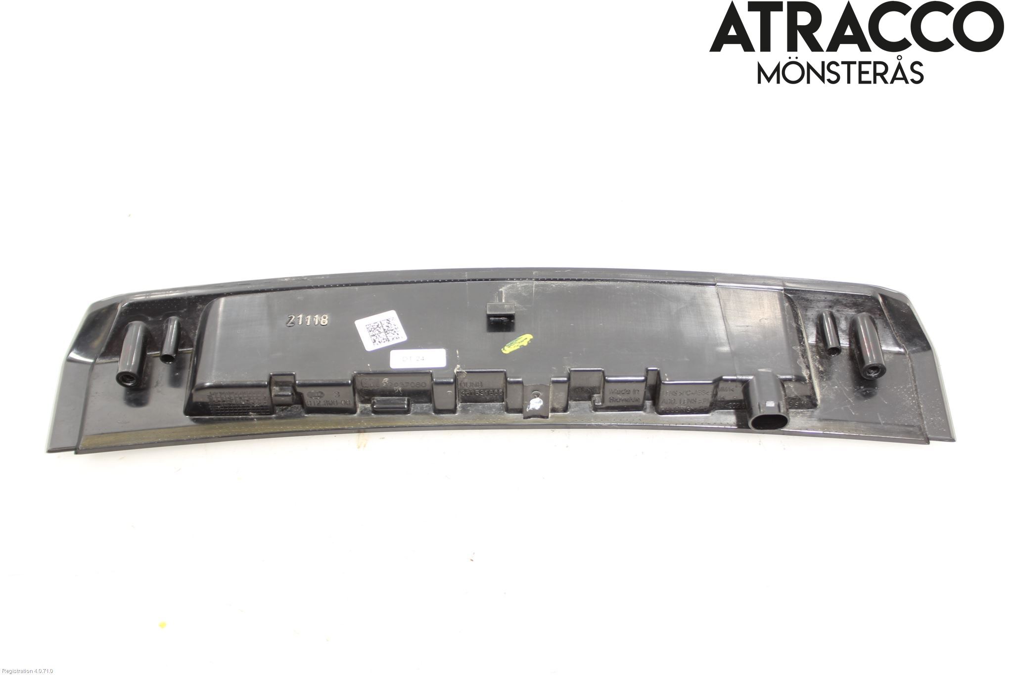 Opel ASTRA K 16-22 Bromsljus Bakruta