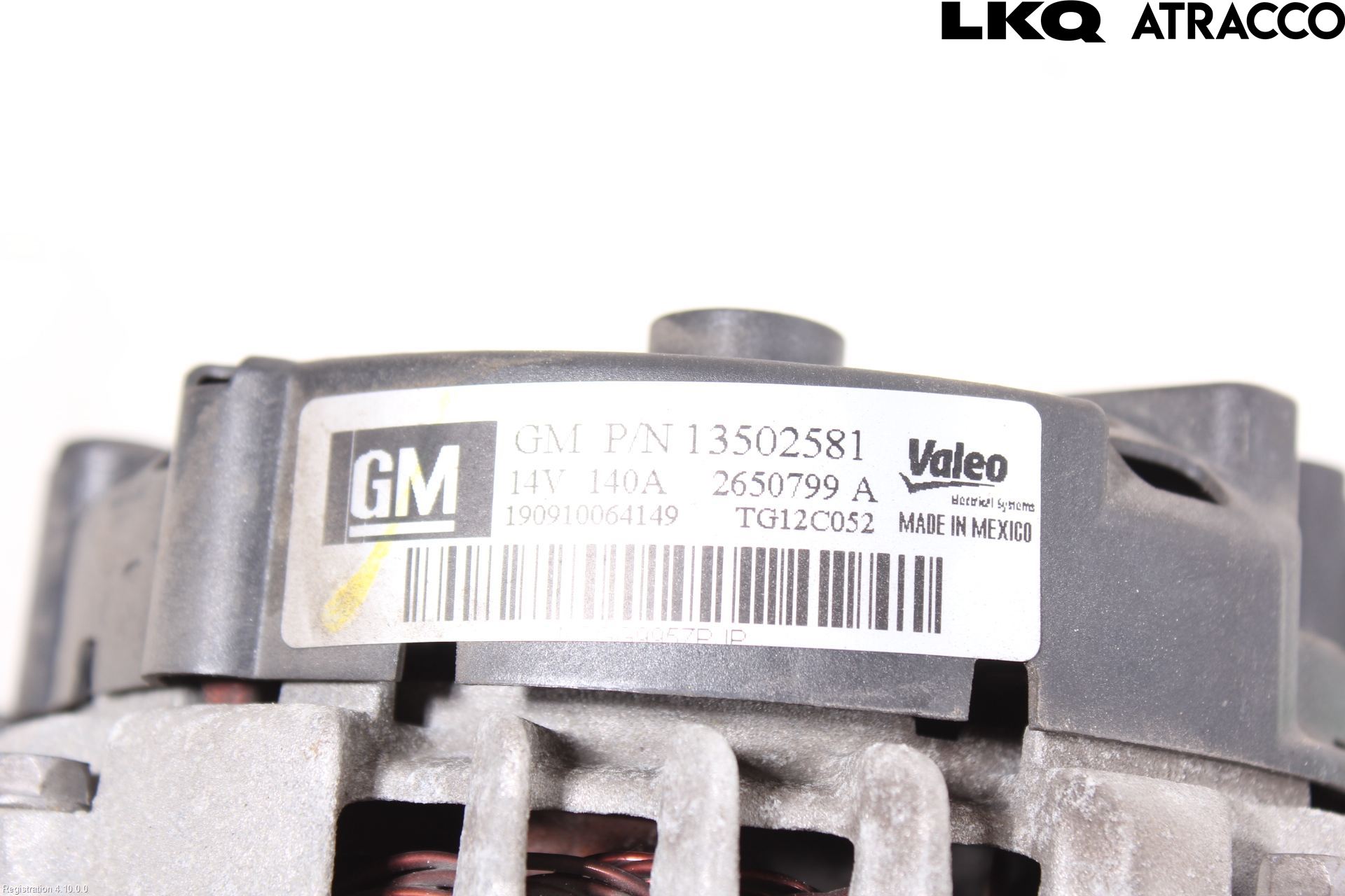 Opel INSIGNIA 09-16 Generator