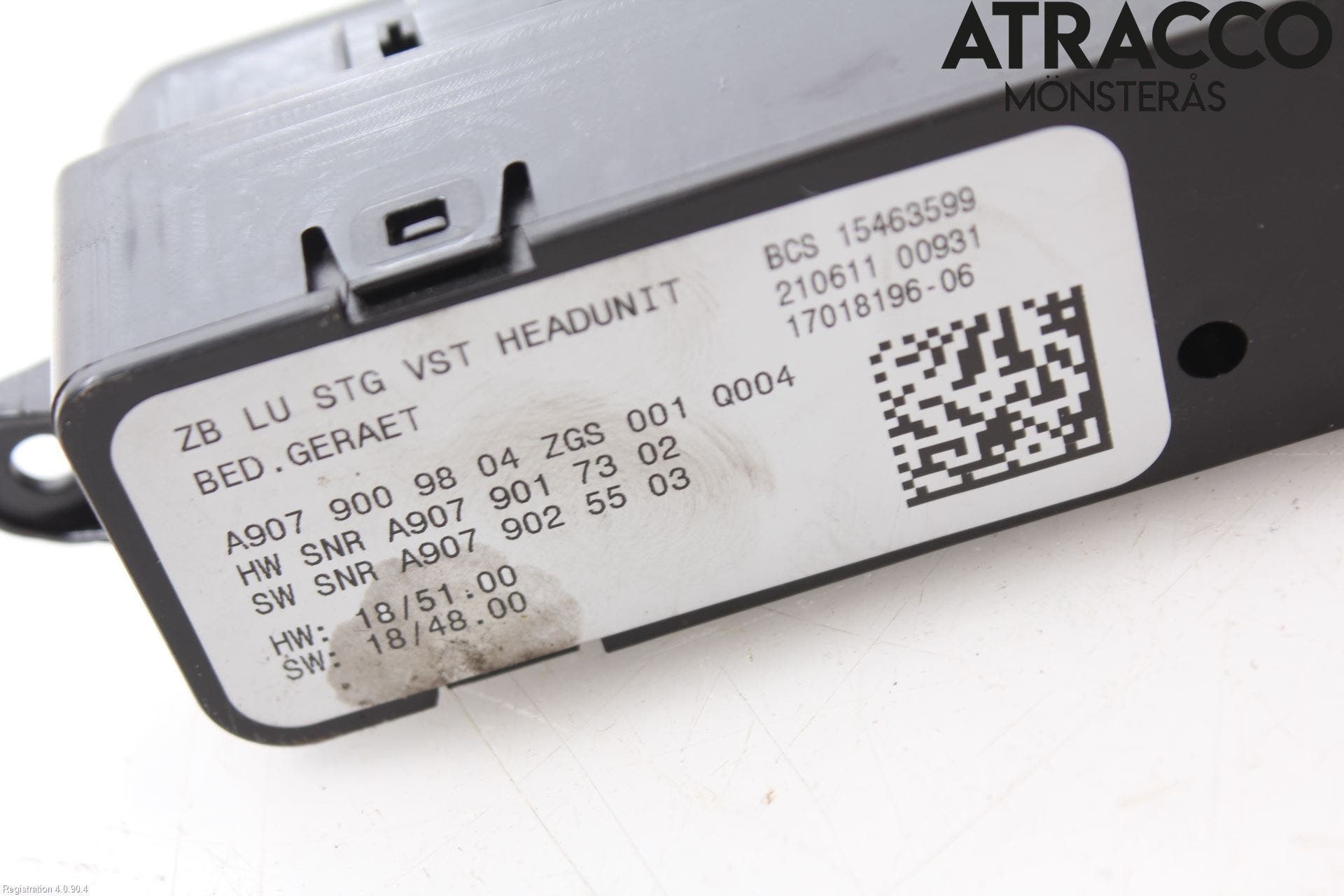 Mercedes-Benz MB SPRINTER (W907/W910) 19- Cd Radio - Multimediapanel