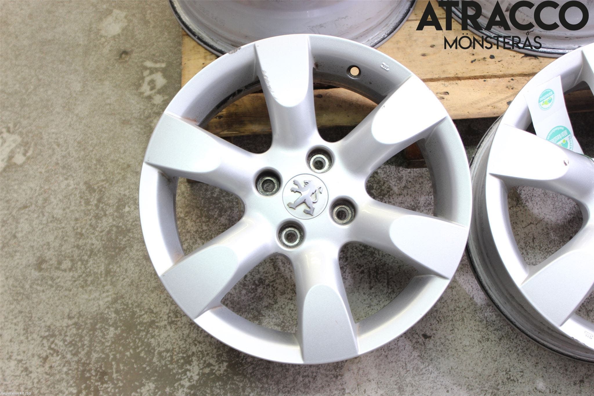 Peugeot 307 05-08 Fälgsats Aluminium