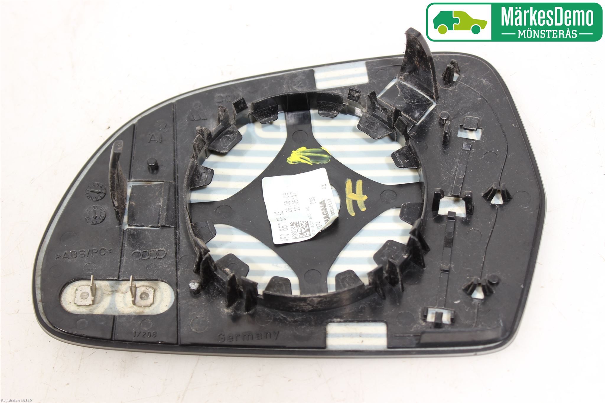 Audi A3/S3 05-13 Spegelglas Hö