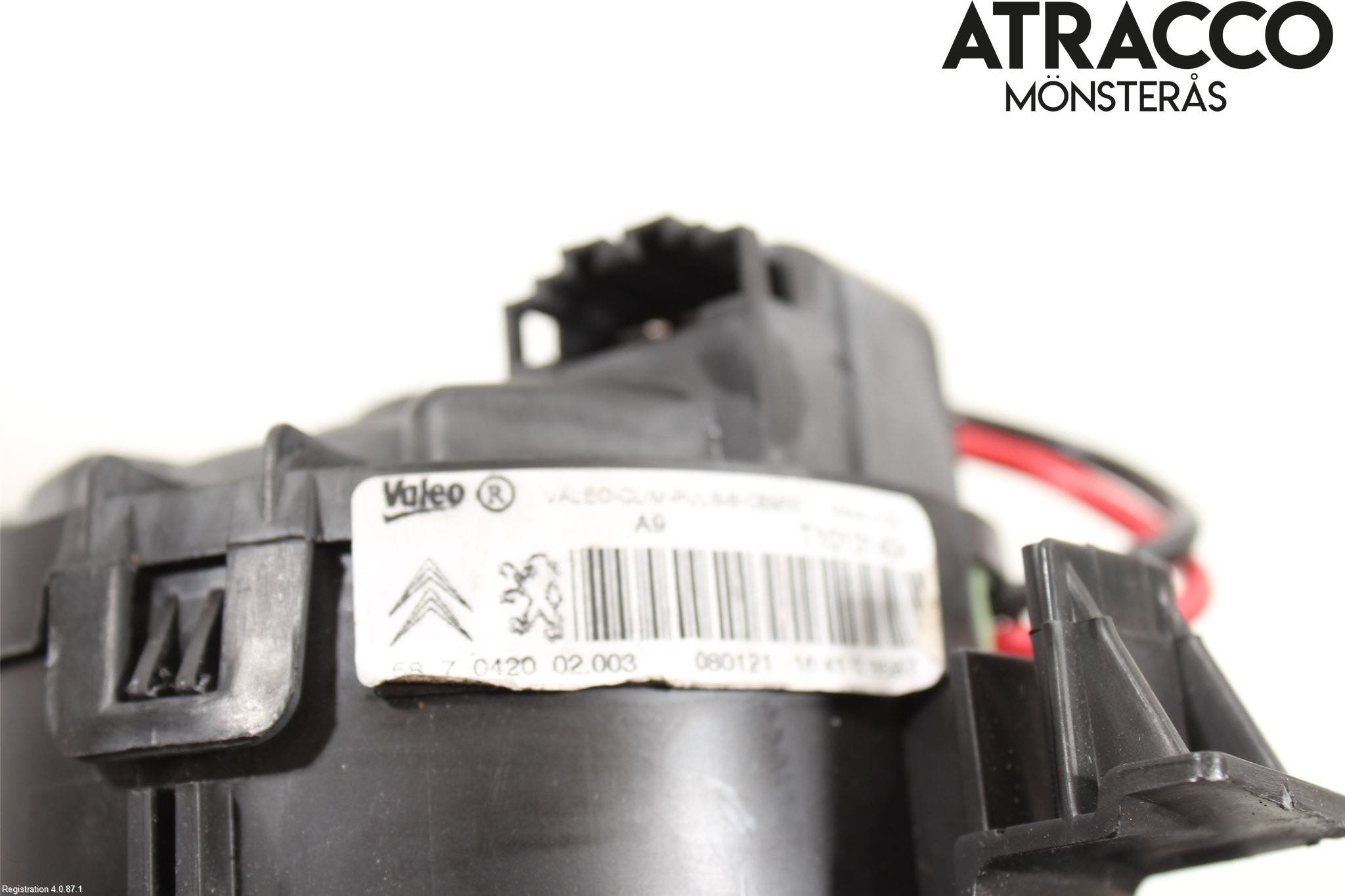 Peugeot 208 12-15 Värmefläkt