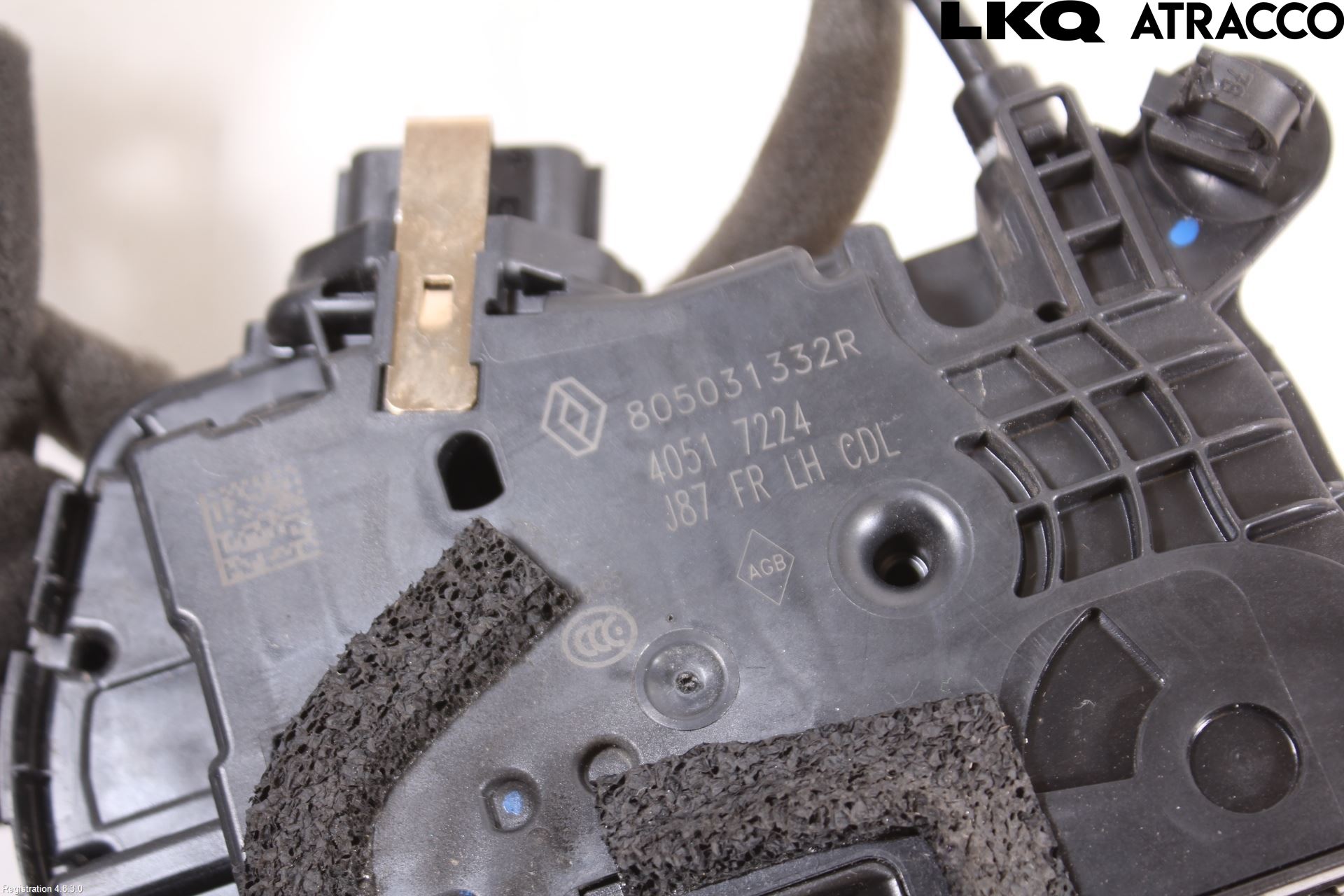 Renault CAPTUR 13-19 Låskista-Dörrlås