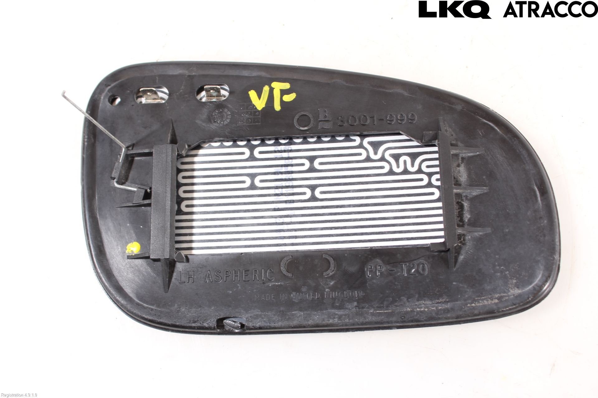 Volvo V70 00-04 Spegelglas Vä