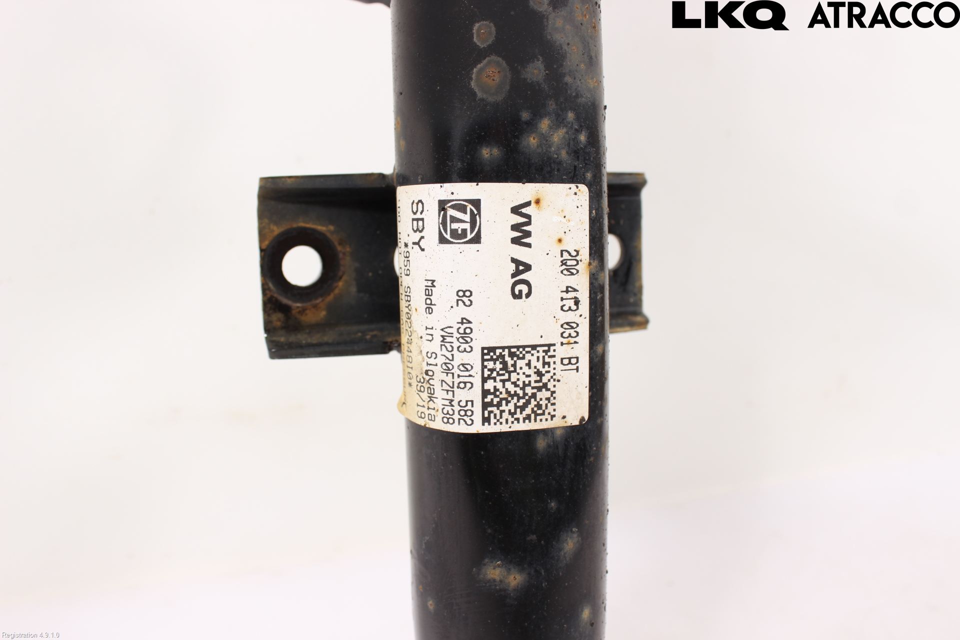 Volkswagen VW POLO VI 18->> Fjäderben Fram Vänster