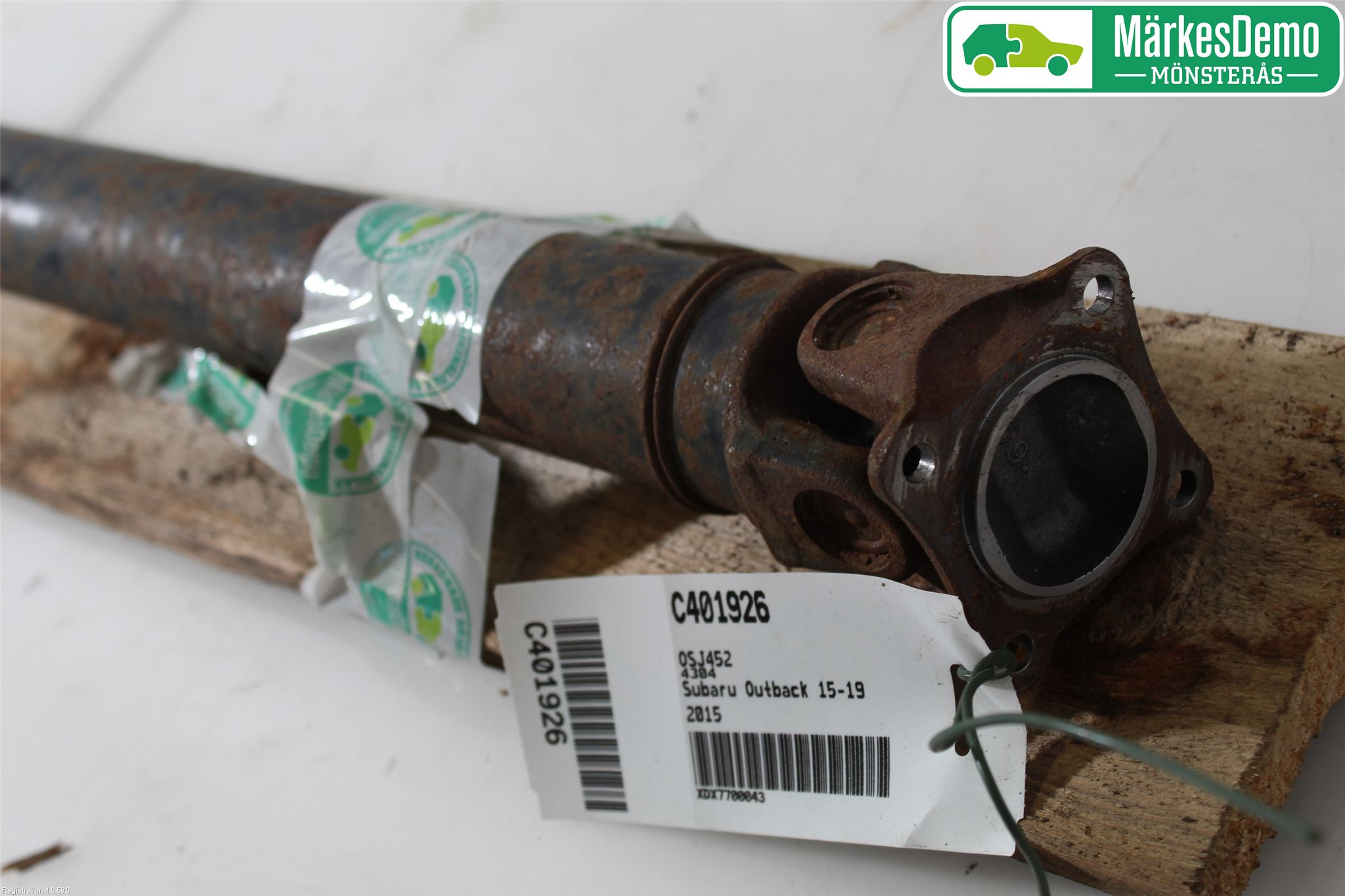 Subaru OUTBACK 15-20 Mellanaxel Komp