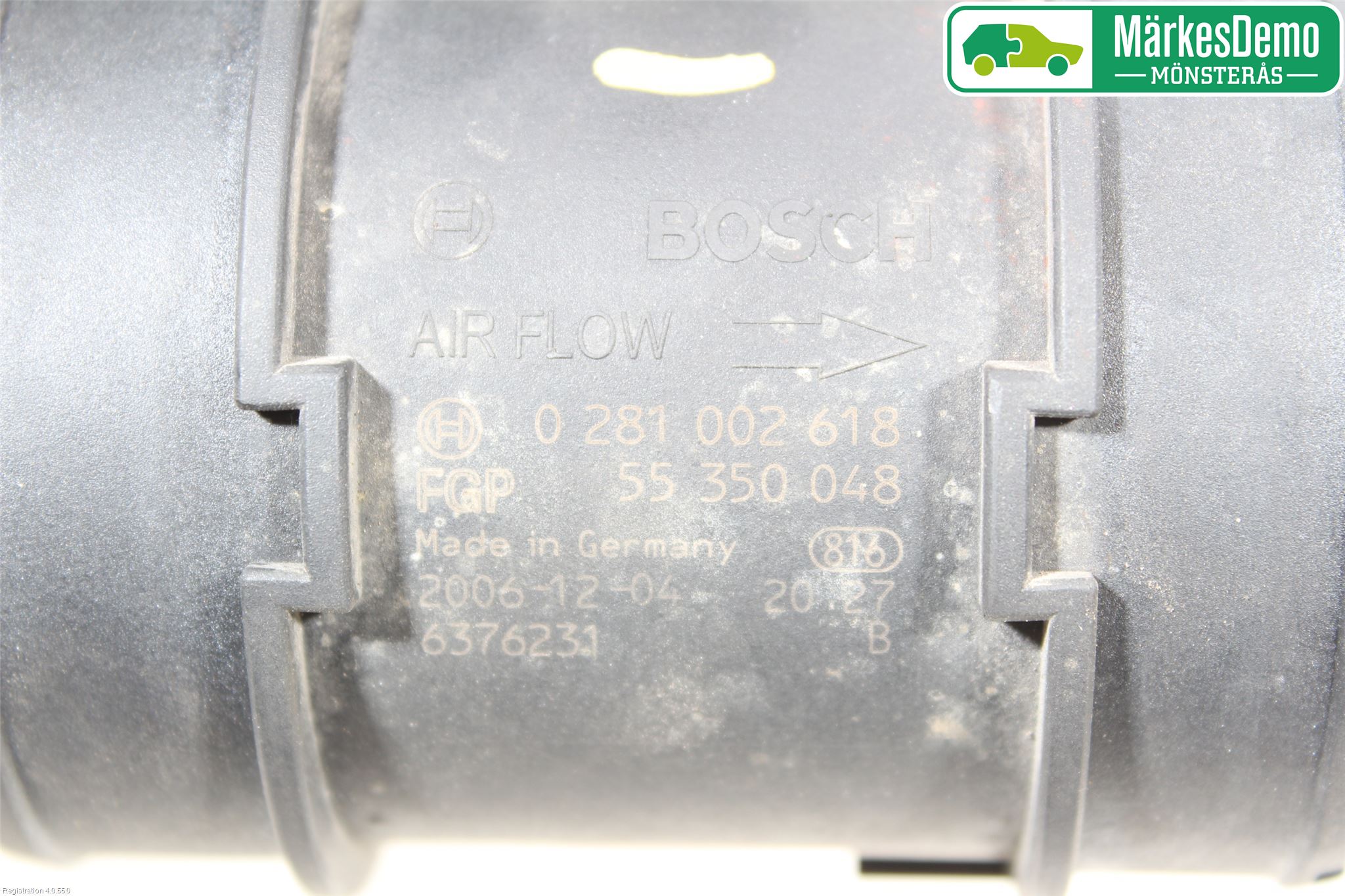 Opel ASTRA H 04-12 Injluftmassamätare