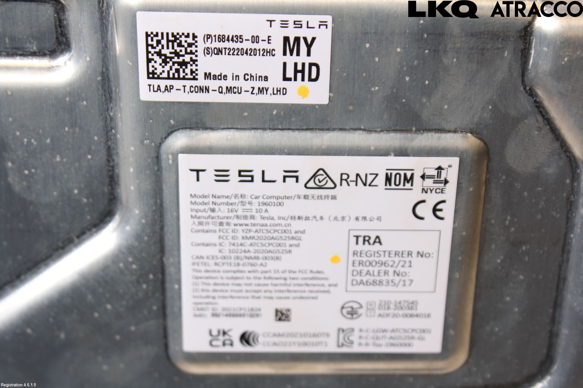Tesla MODEL Y 21- Radio Övrigt