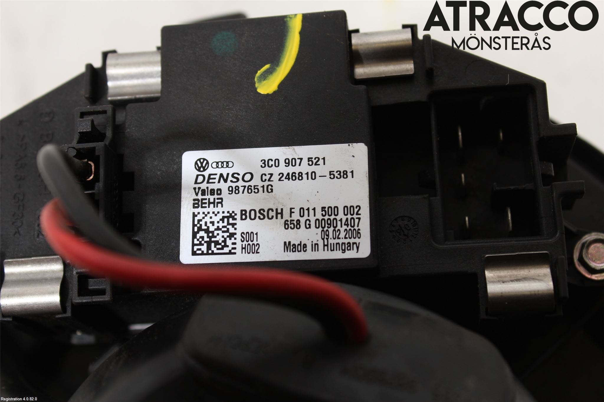 Volkswagen VW TIGUAN 07-16 Värmefläkt