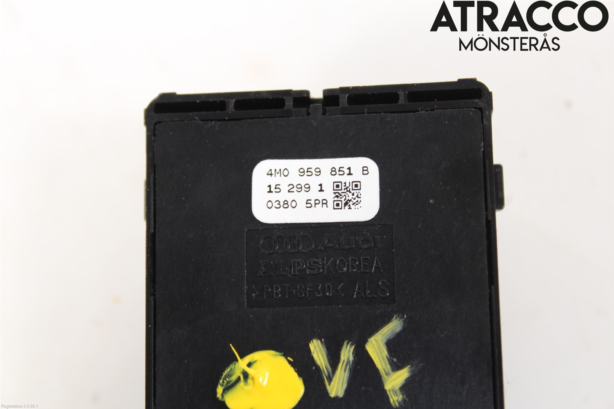 Audi A4/S4 B9 16-19 Strömställare Elhiss