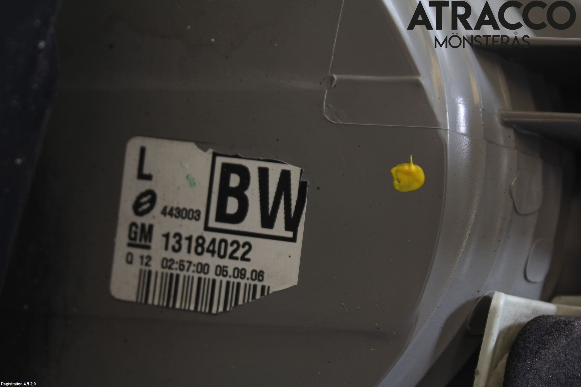 Opel VECTRA C 06-08 Bakljus Vänster