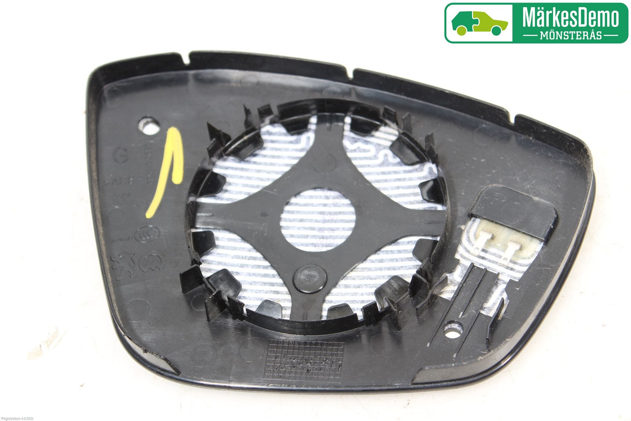 Peugeot 208 12-15 Spegelglas Vä