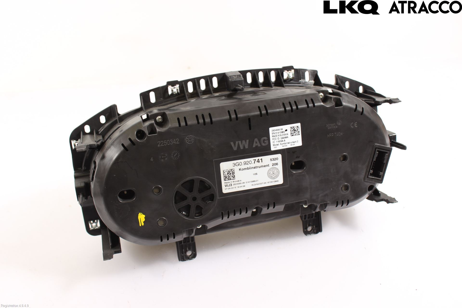 Volkswagen VW PASSAT 15-19 Instrument Komb