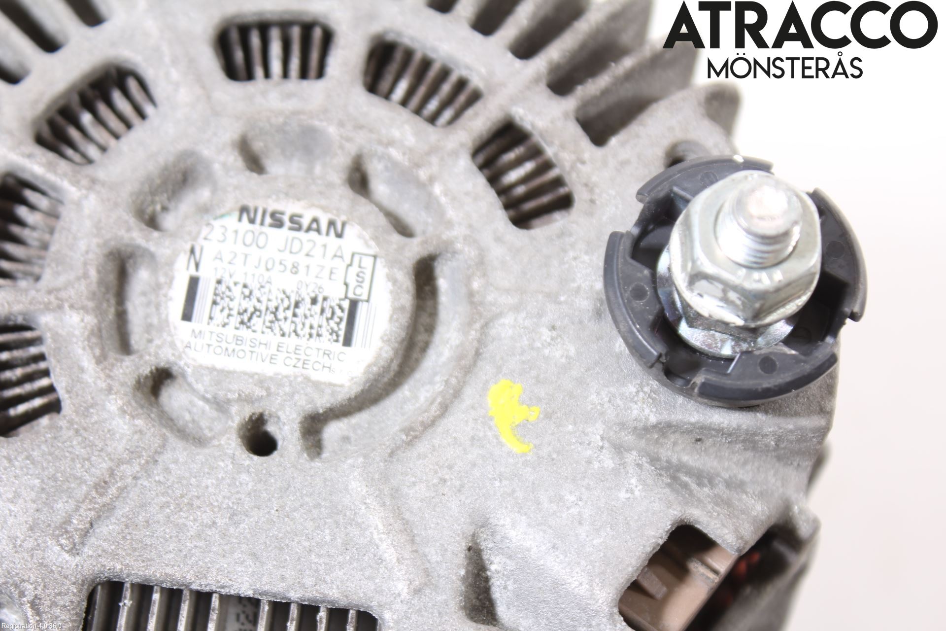 Nissan QASHQAI 10-14 Generator