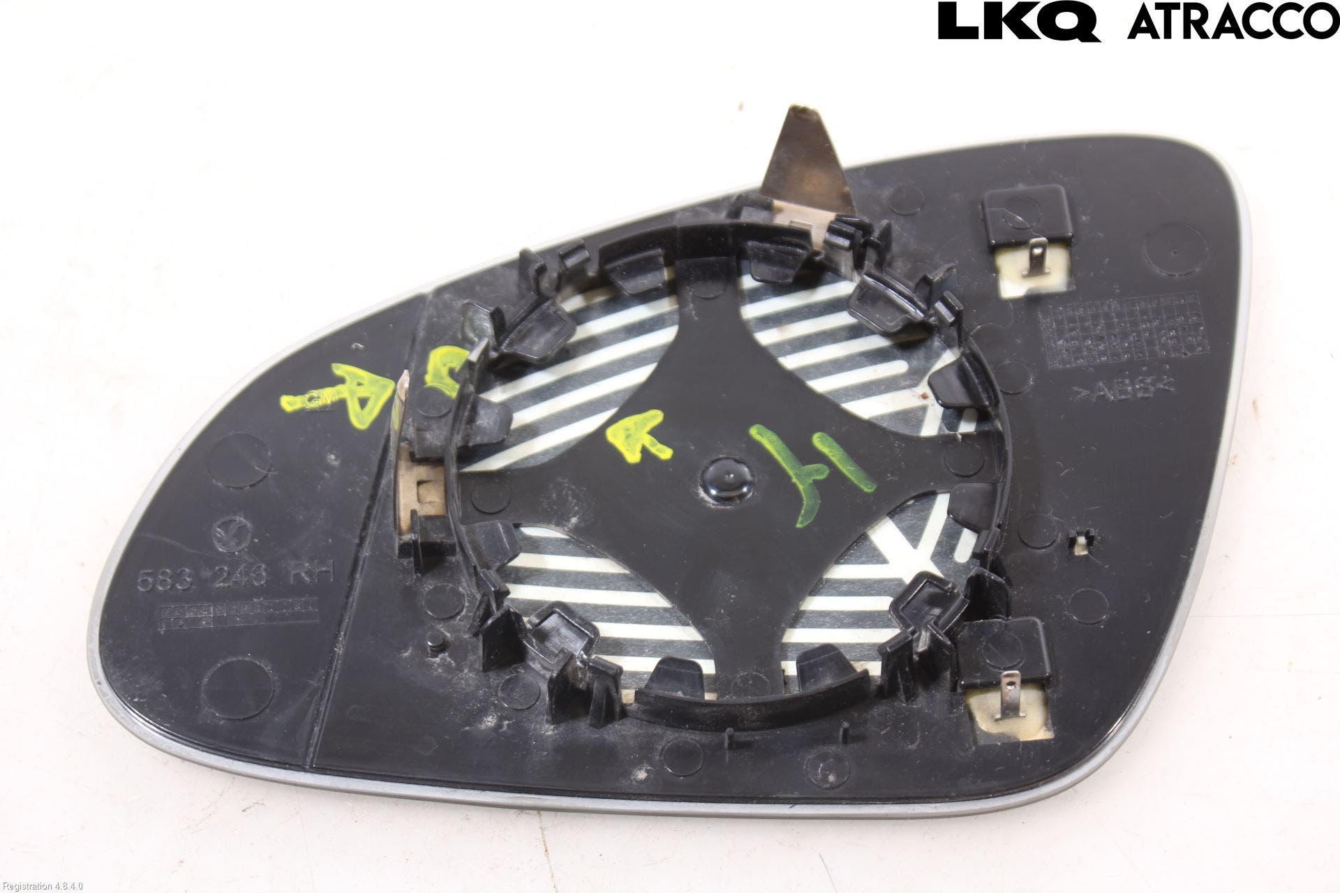 Opel ASTRA J 10-15 Spegelglas Hö