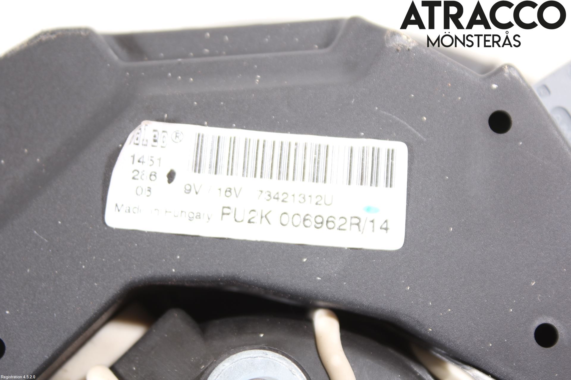 Opel VECTRA C 06-08 Torkarmotor Baklucka