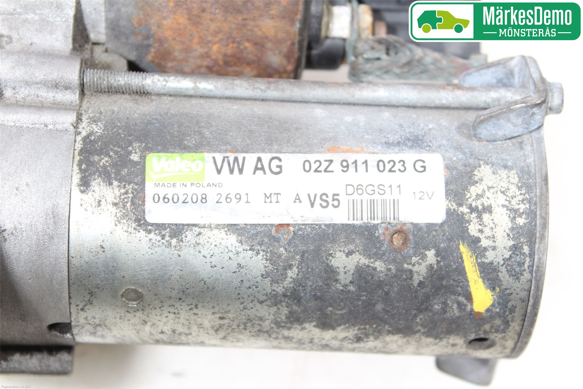 Audi A3/S3 05-13 Startmotor