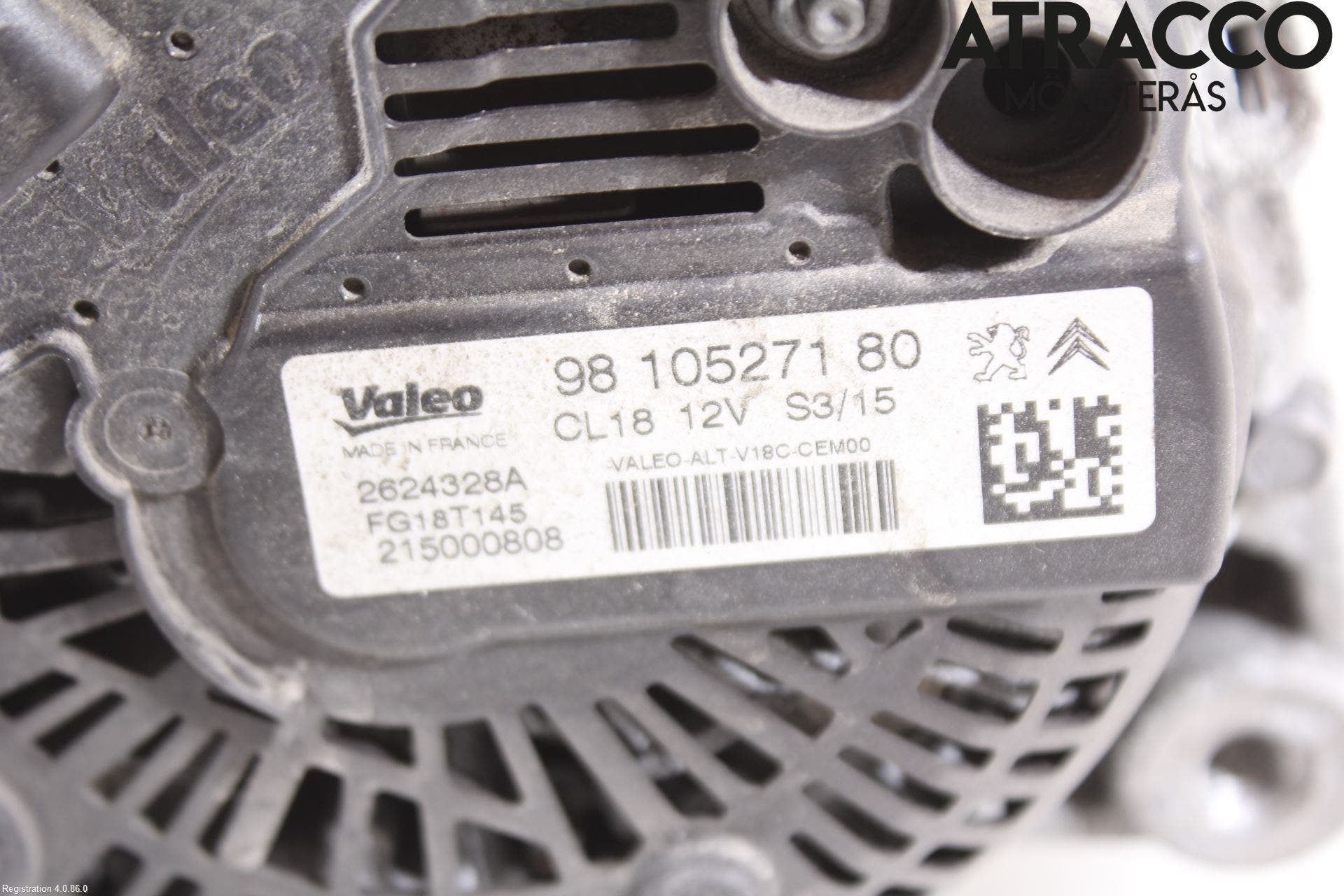 Citroen C4 PICASSO 14-18 Generator