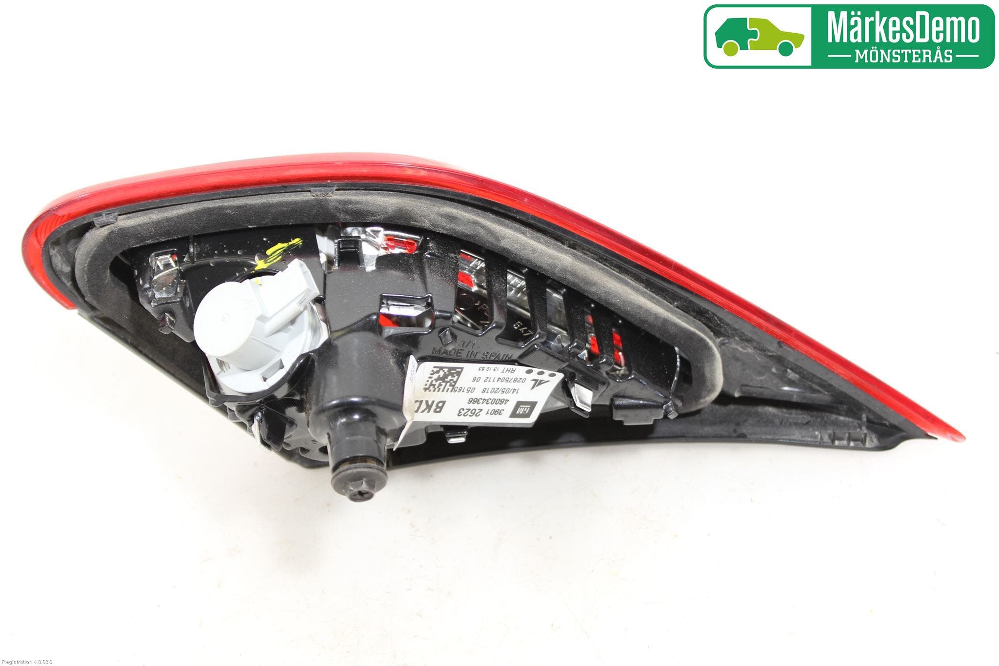 Opel CORSA E 15-19 Bakljus Lucka Vä