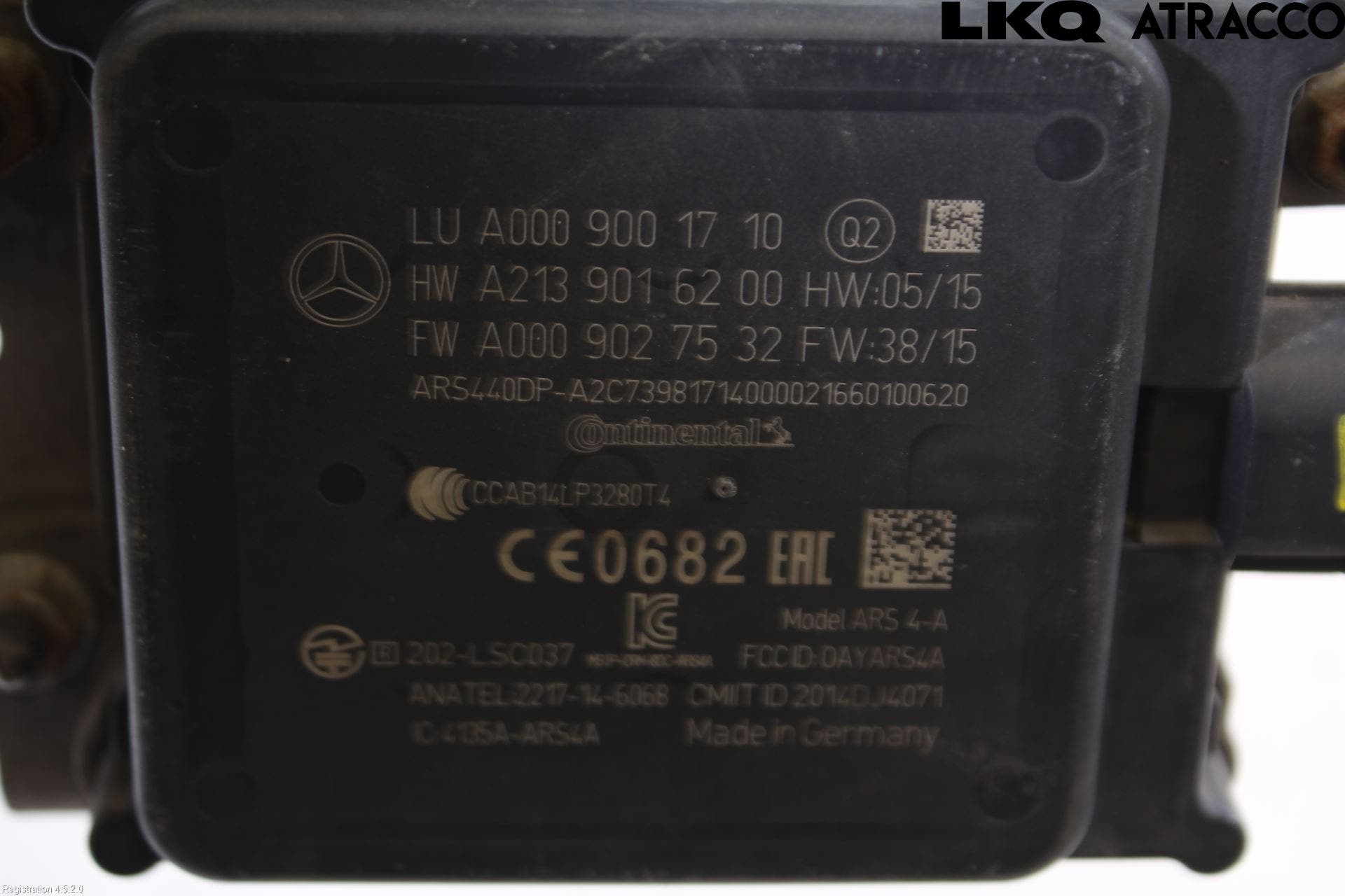 Mercedes-Benz MB E-KLASS (W213) 16-23 Sensor Aktivt Kollisionsskydd