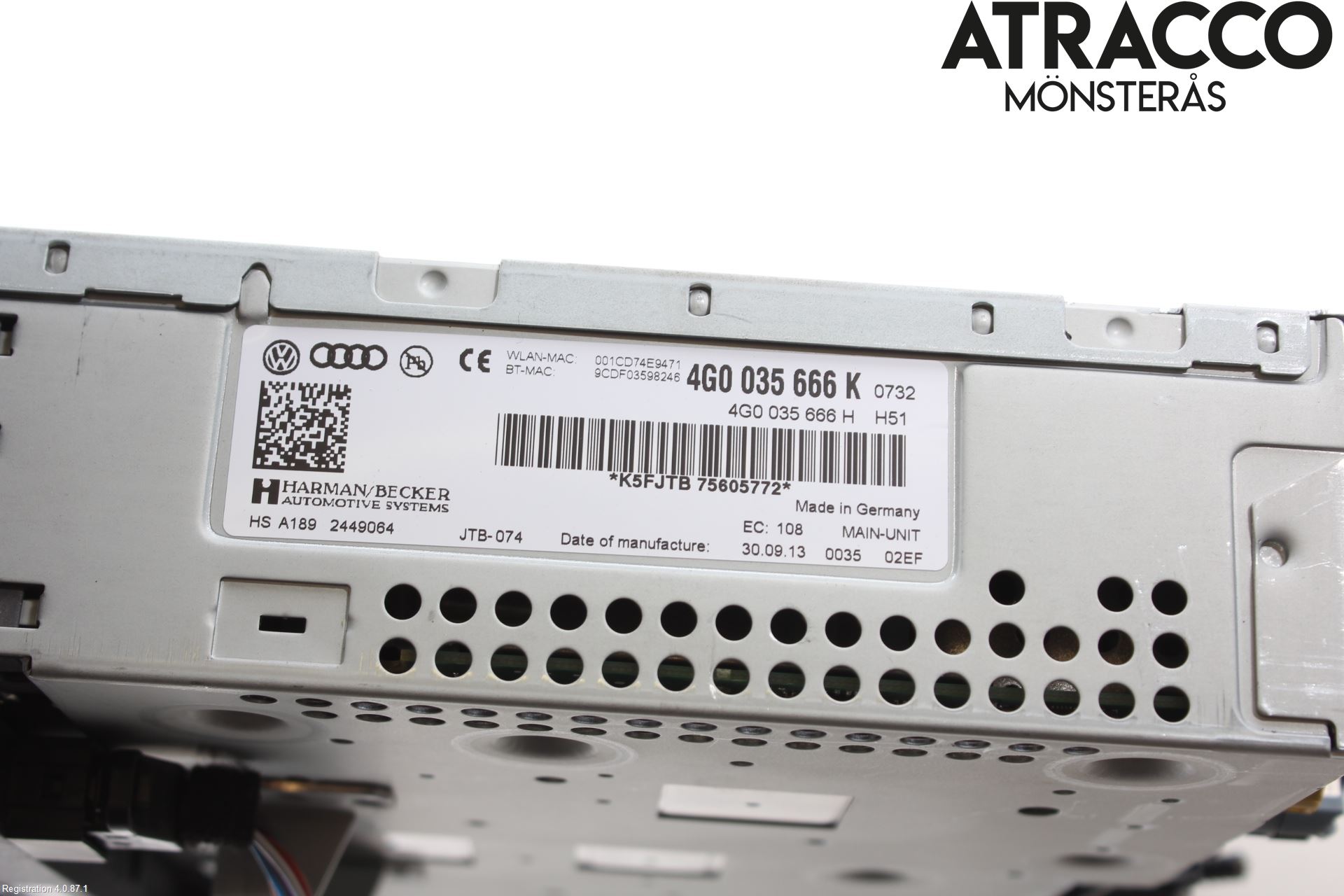 Audi A7/S7 4G 11-17 Radio