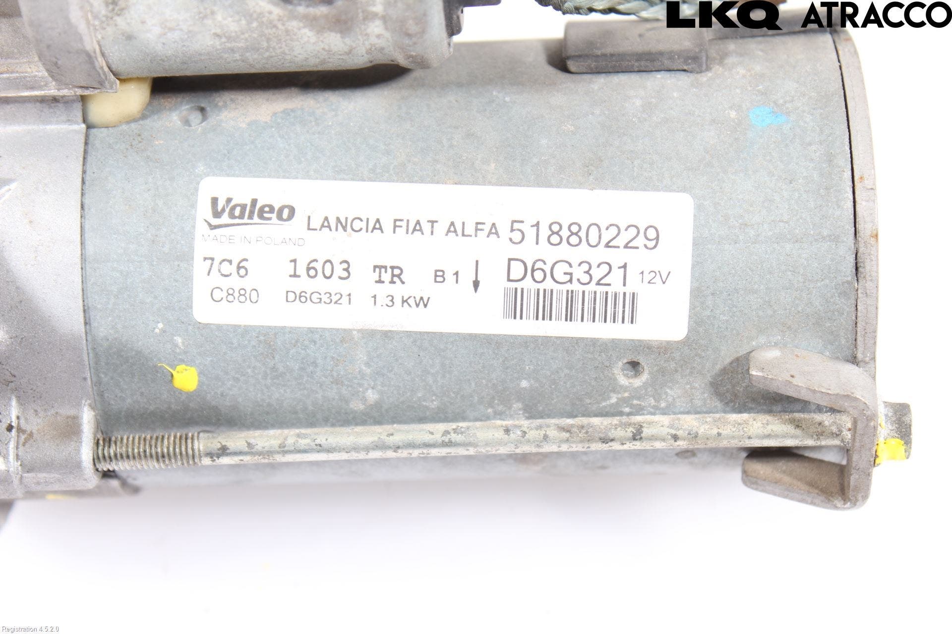 Fiat DOBLO CARGO Startmotor Diesel
