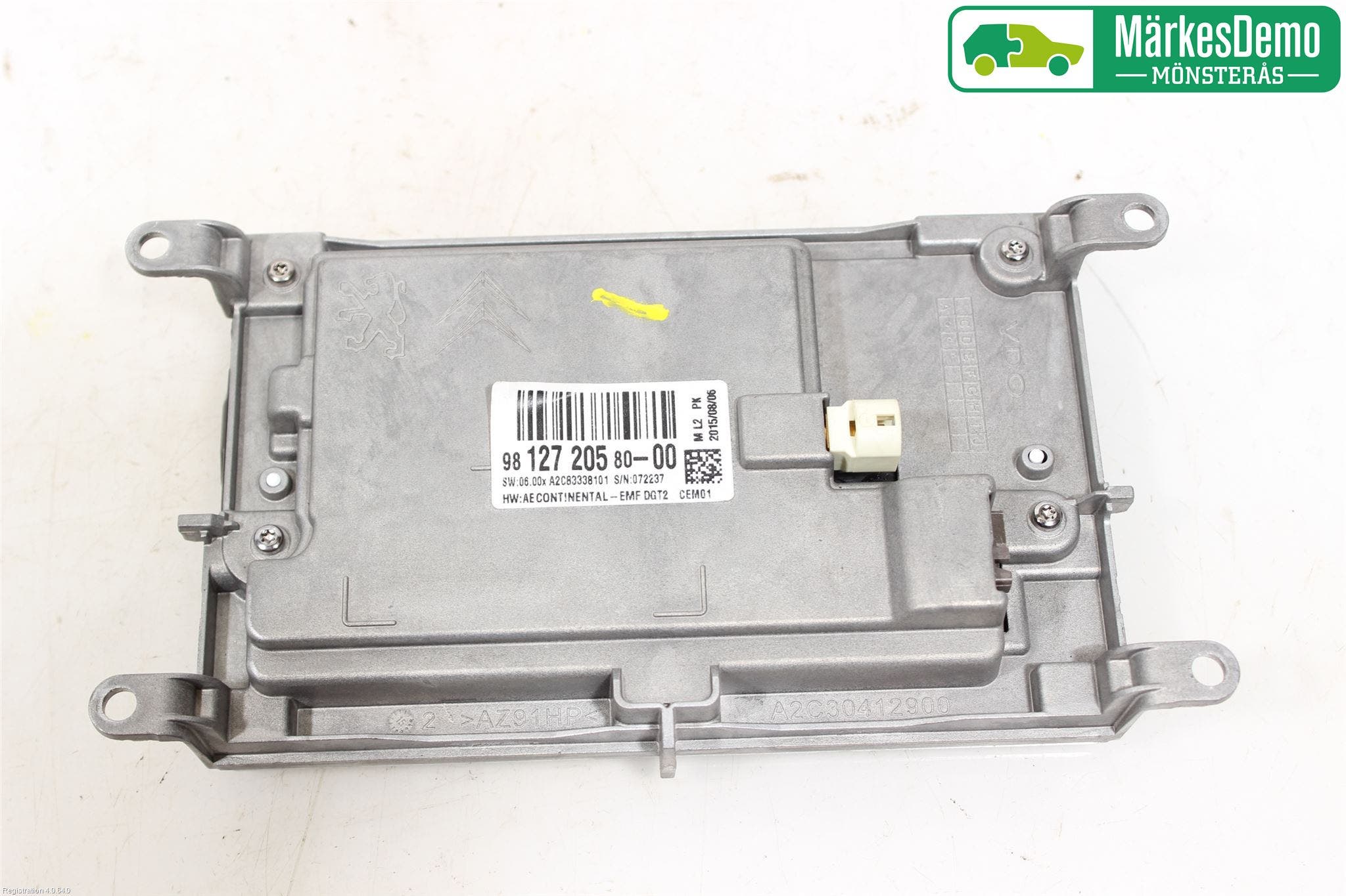 Citroen C4 GRAND PICASSO 14-18 Färddator