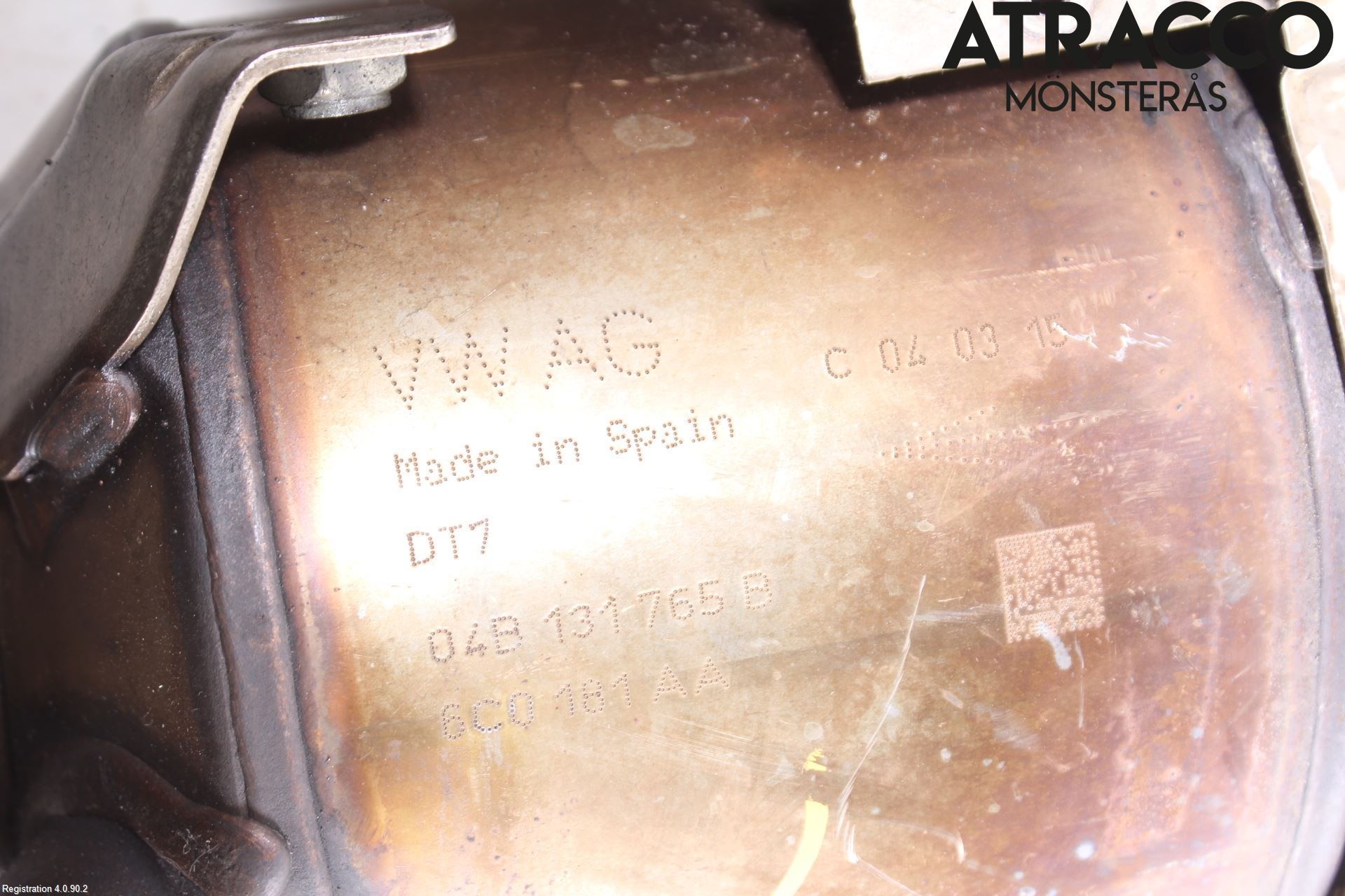 Volkswagen VW POLO 10-17 Avgas Partikelfilter