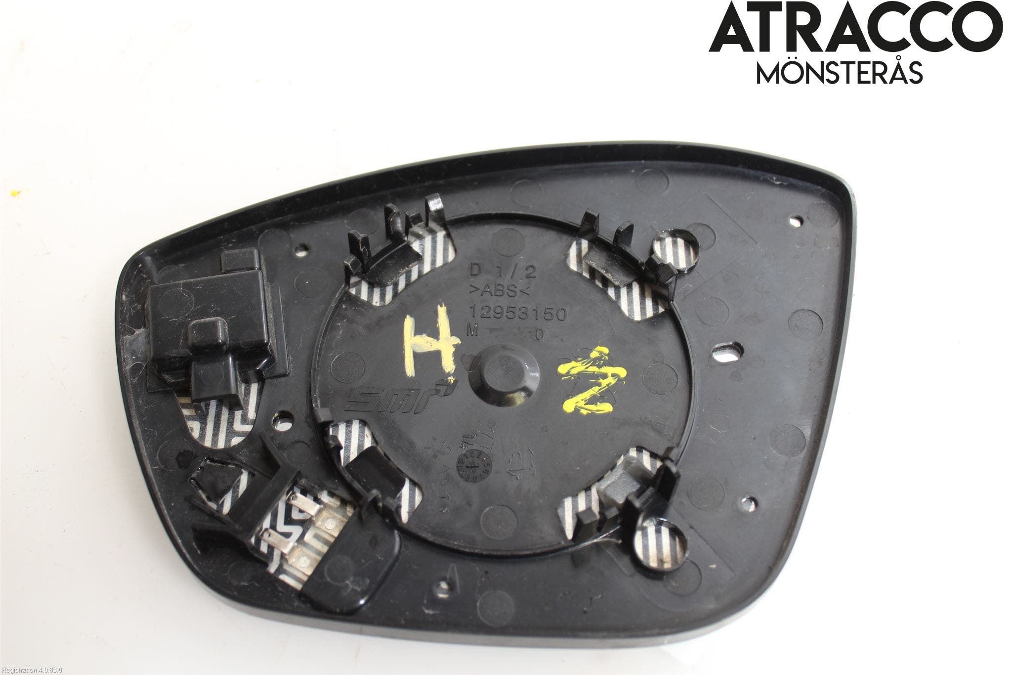 Peugeot 308 14-21 Spegelglas Hö