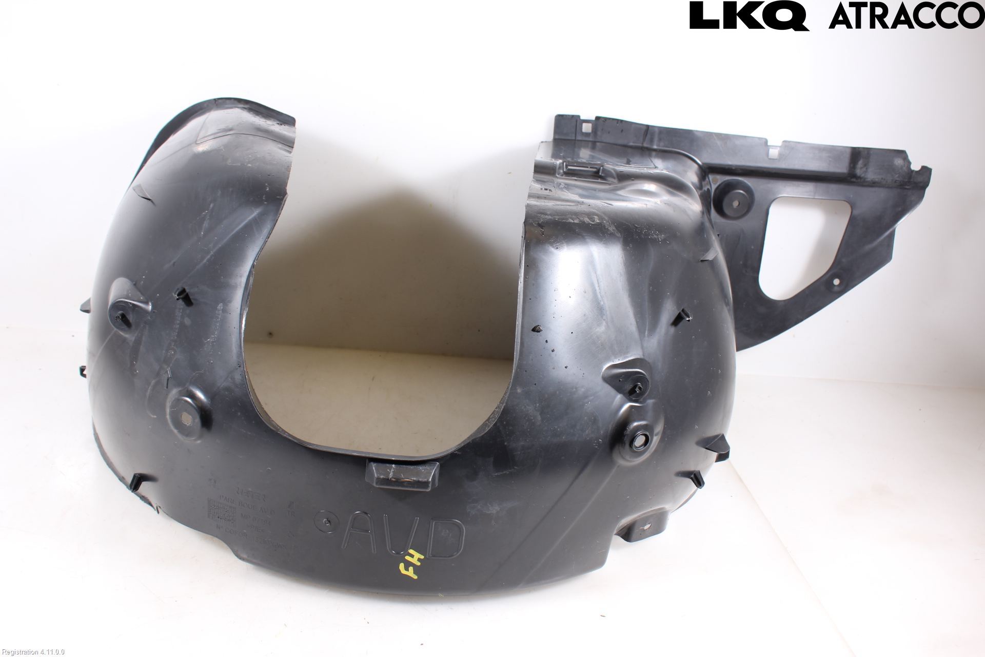 Peugeot PEUGOT 208 16-19 Skärm Inner