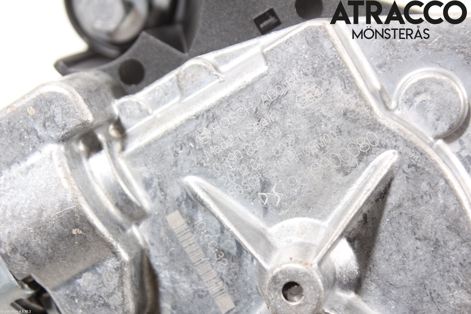 Peugeot 2008 13-20 Torkarmotor Baklucka