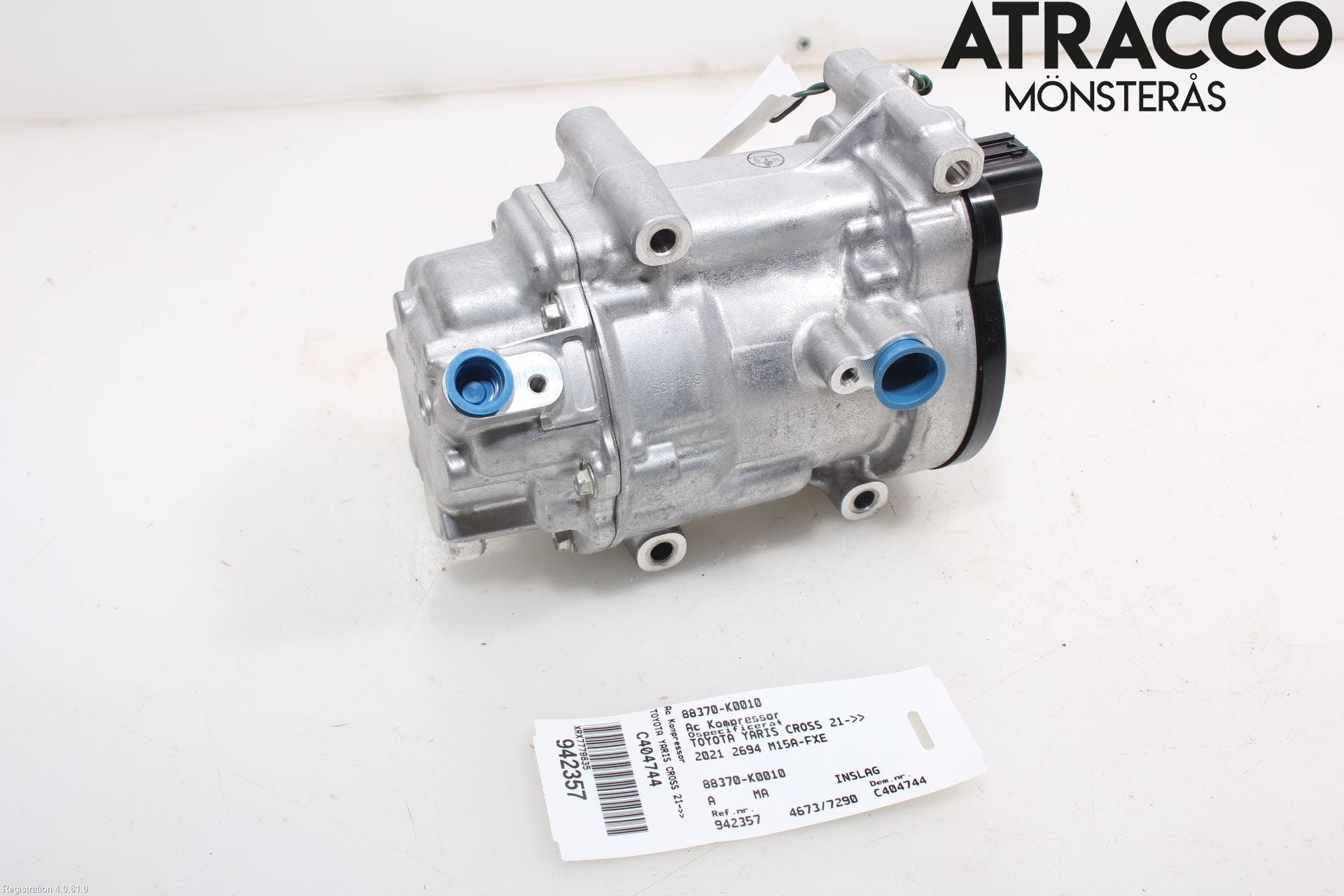 Toyota YARIS CROSS XP21 21- Ac Kompressor