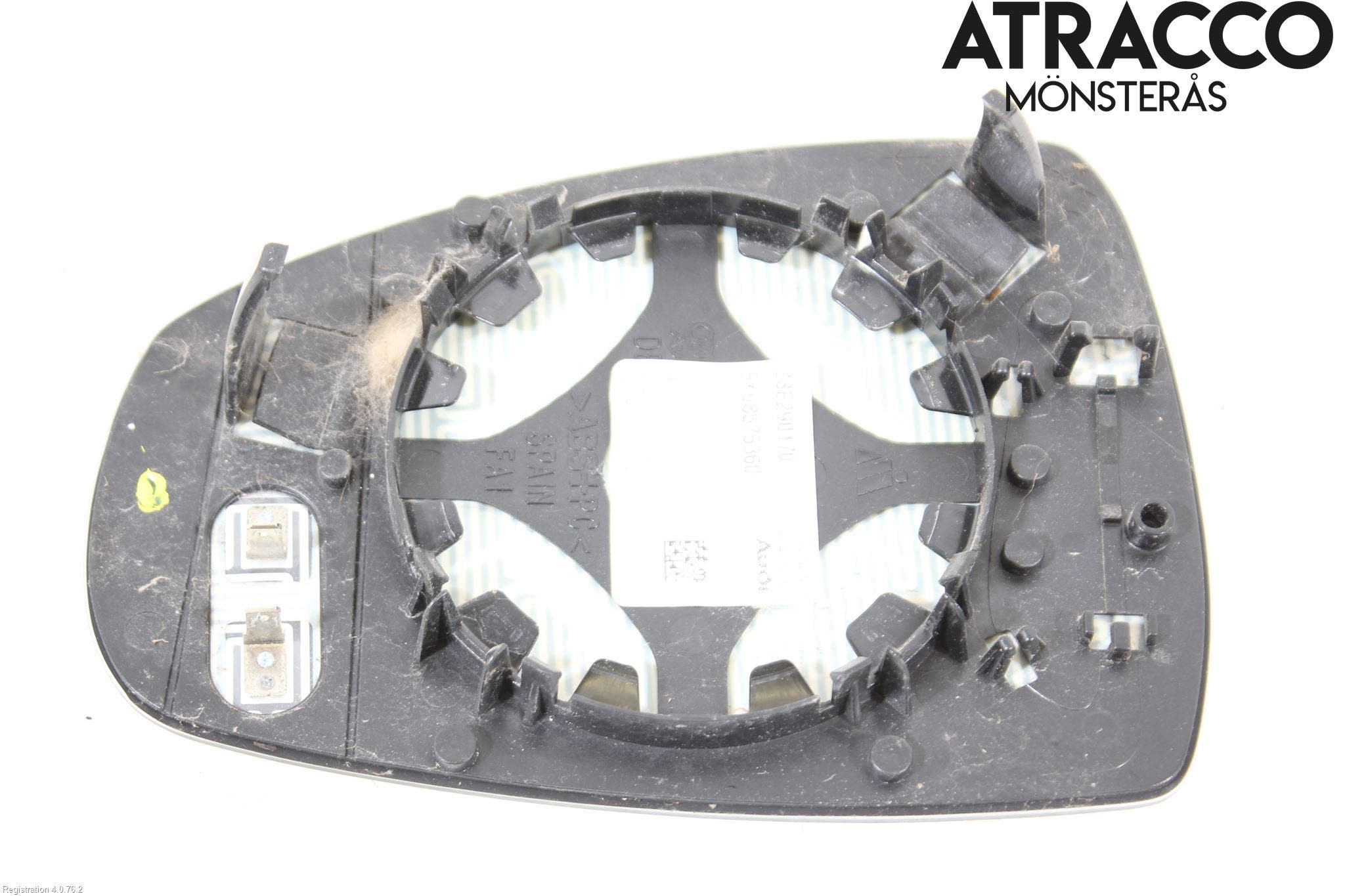 Audi A1/S1 11-18 Spegelglas Hö