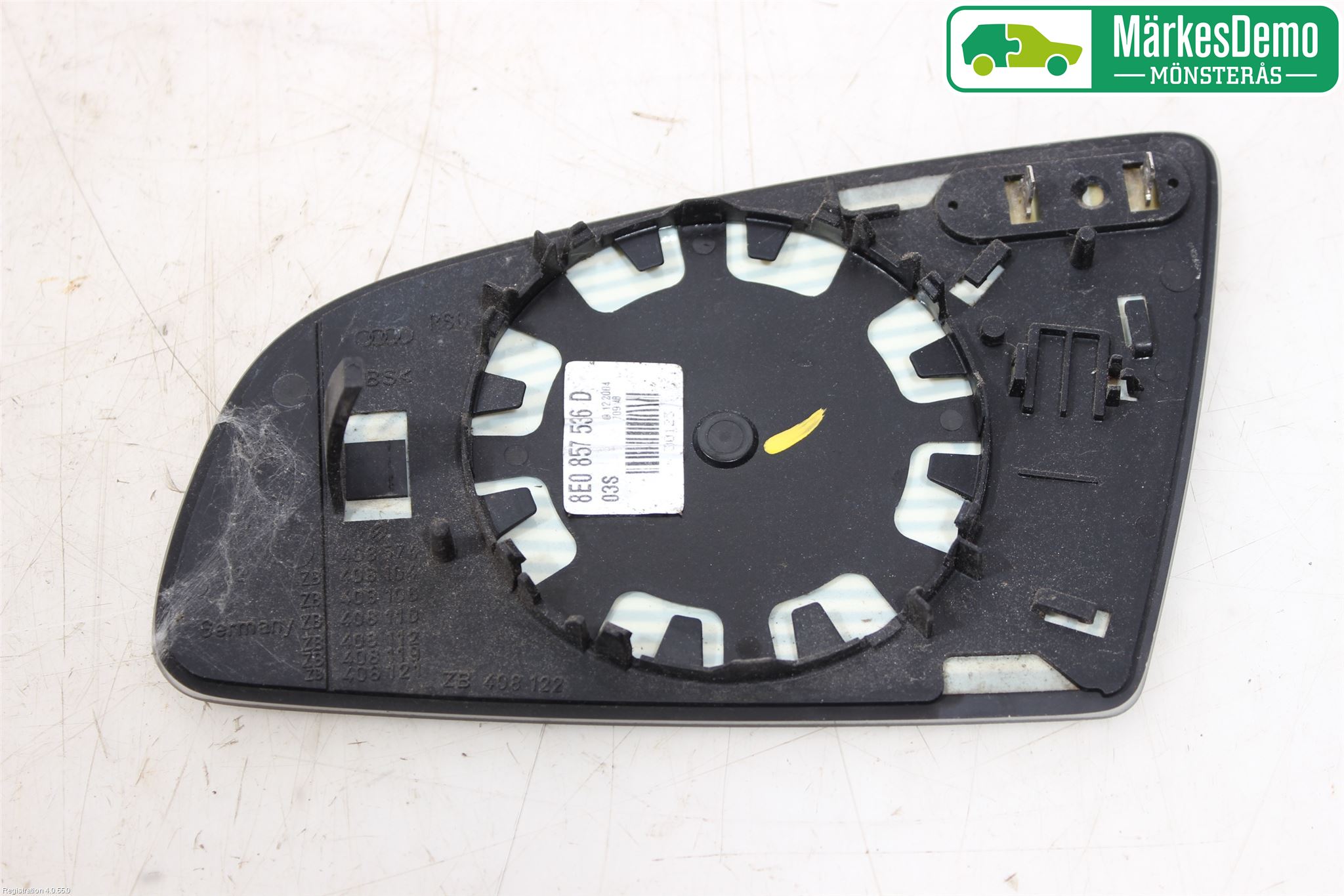 Audi A4/S4 05-07 Spegelglas Hö