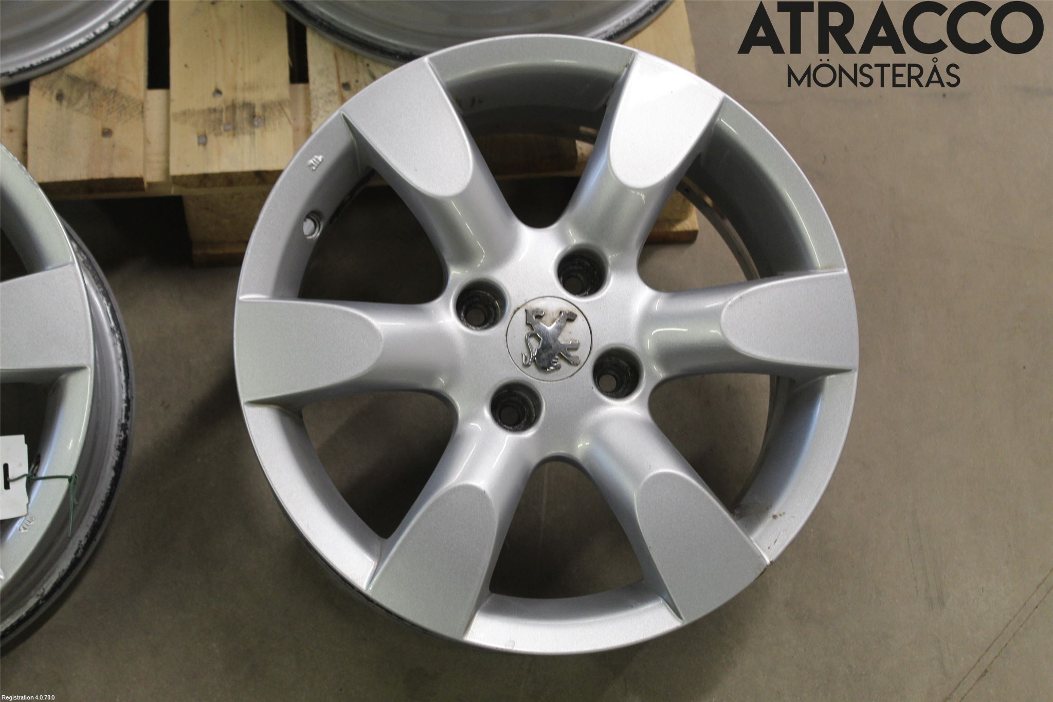 Peugeot 307     05-08 Fälgsats Aluminium